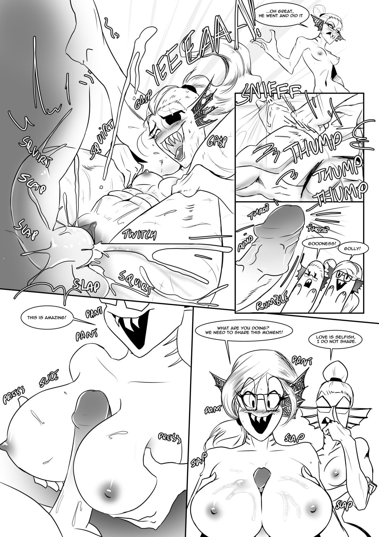 Spear of just us 3 porn comic picture 25