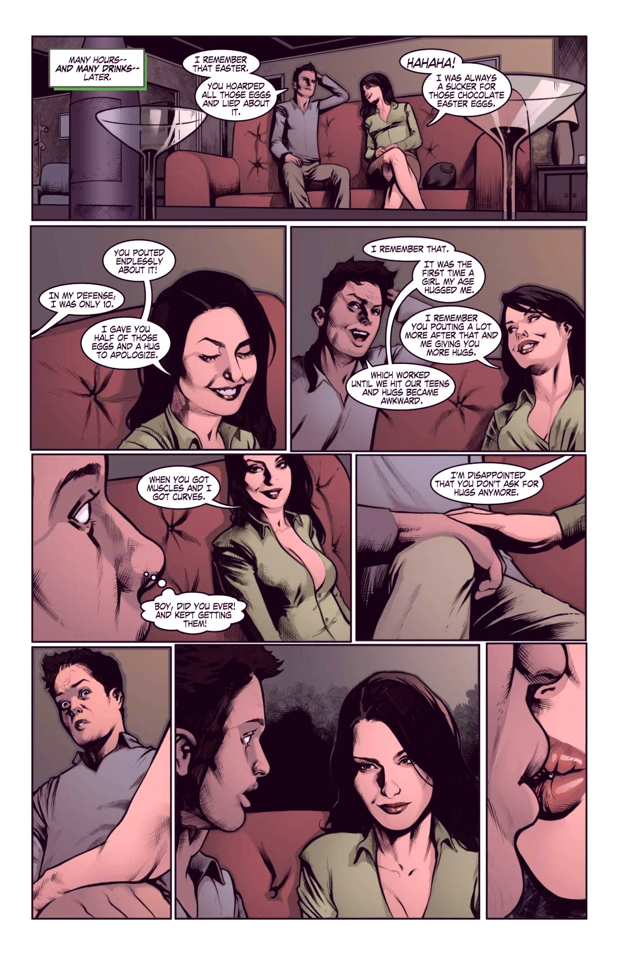 Superheroes after dark extreme porn comic picture 16
