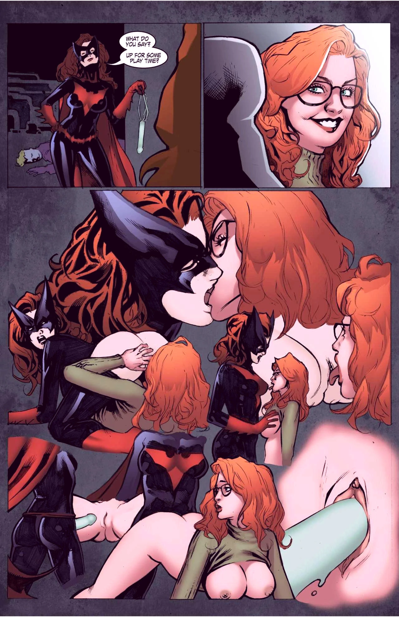 Superheroes after dark extreme porn comic picture 28