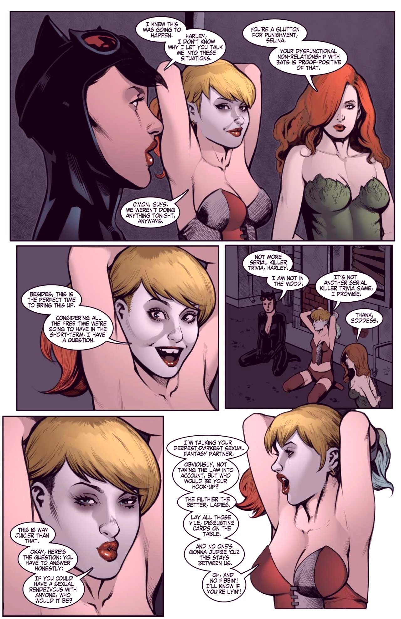 Superheroes after dark extreme porn comic picture 46