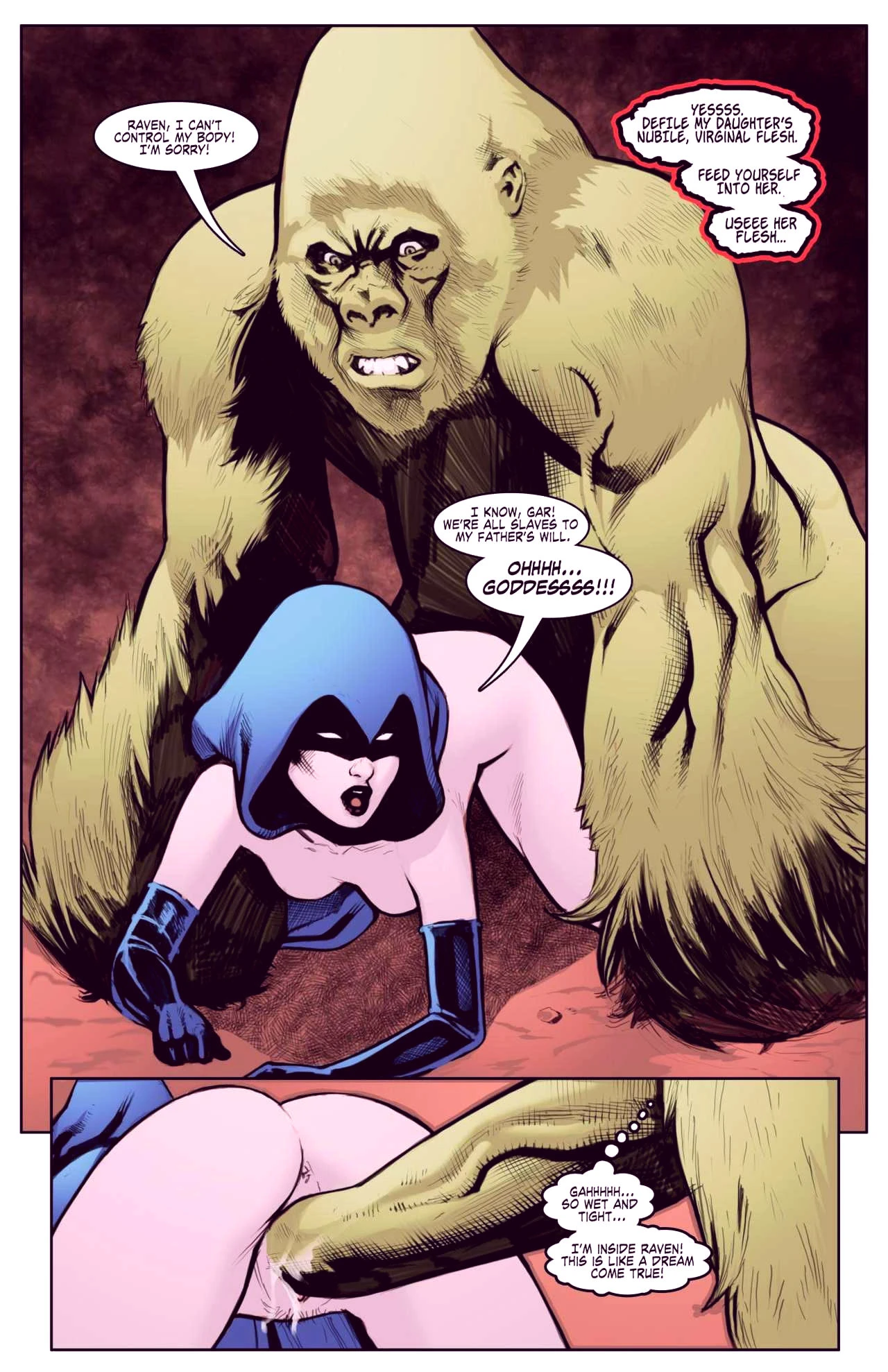 Superheroes after dark extreme porn comic picture 78