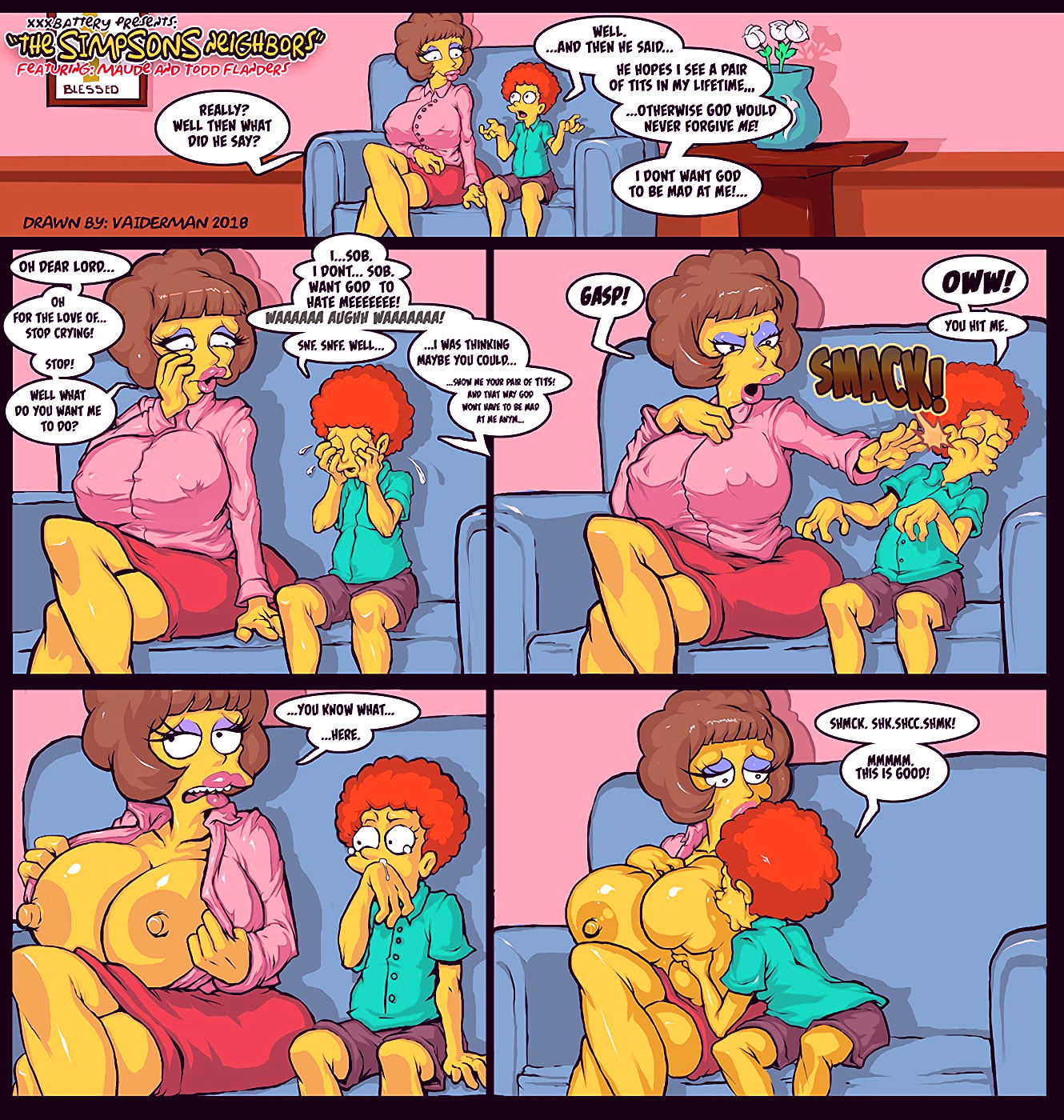 The neighbors porn comic picture 1