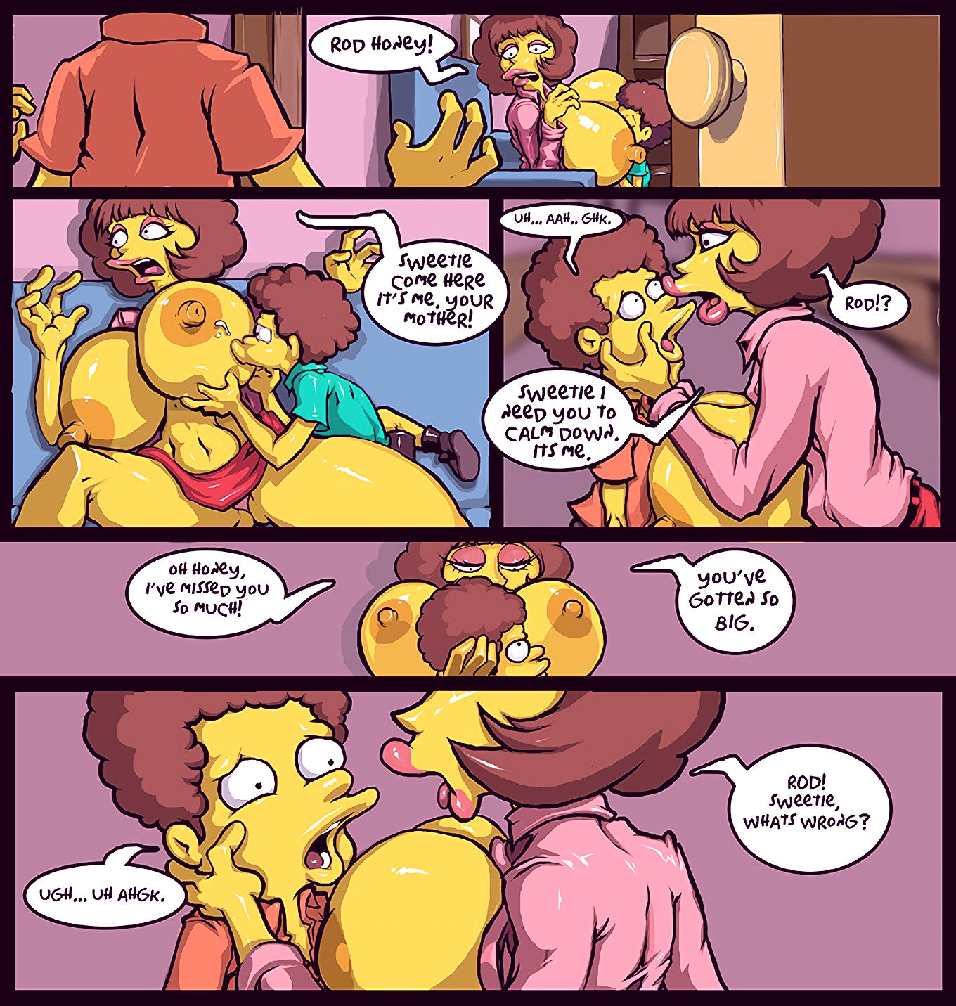 The neighbors porn comic picture 3