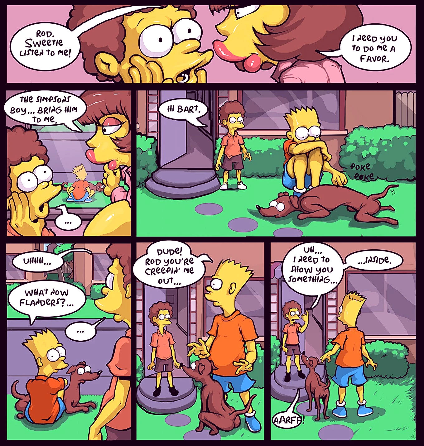 The neighbors porn comic picture 4