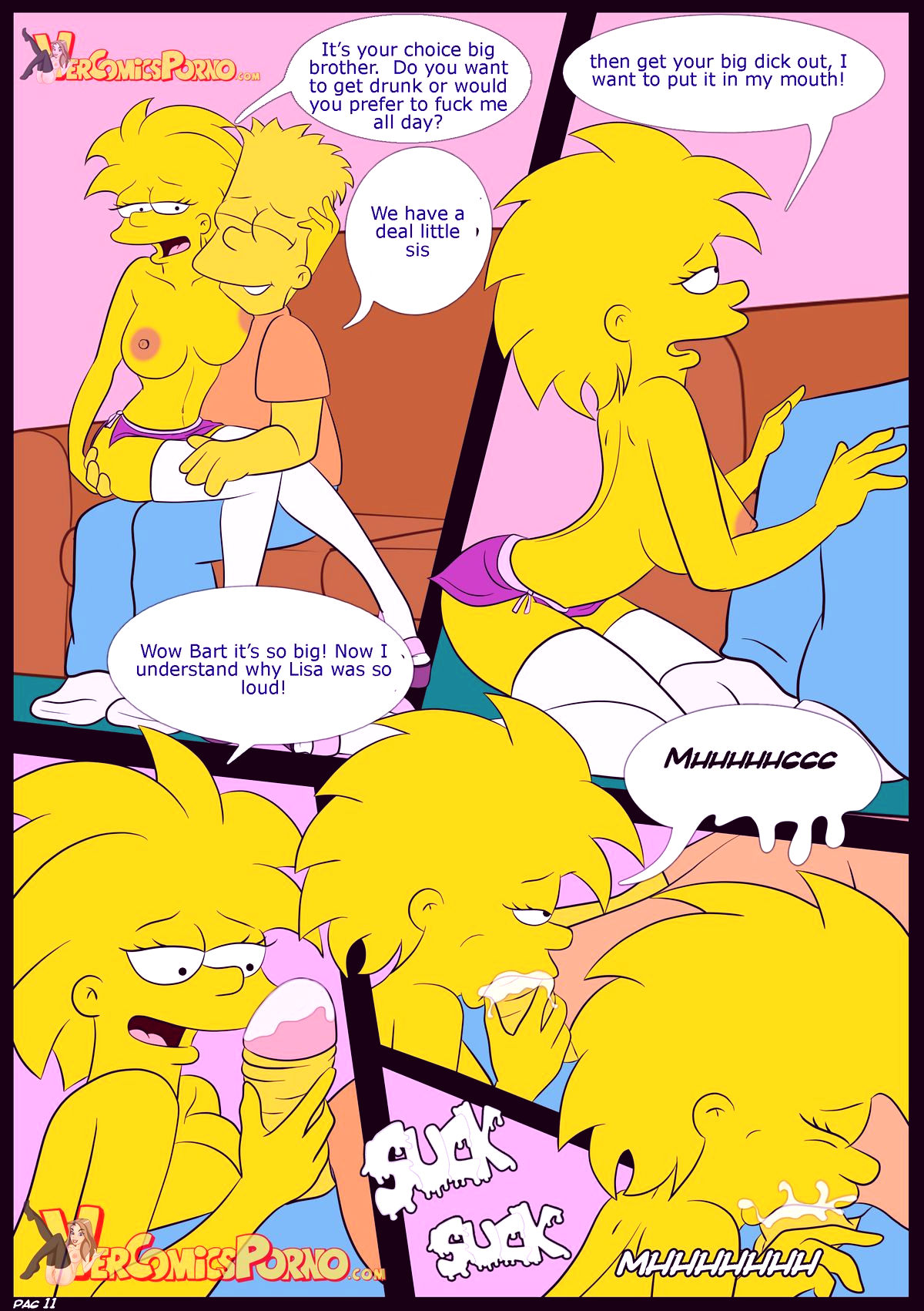 The simpsons old habits 2 porn comic picture 12
