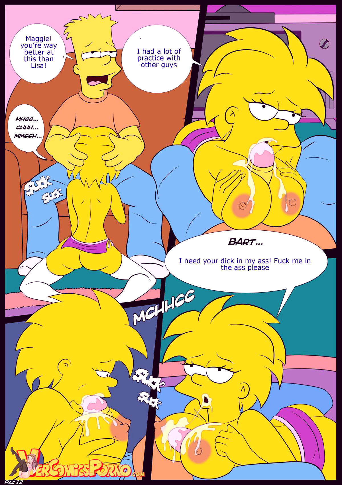 The simpsons old habits 2 porn comic picture 13