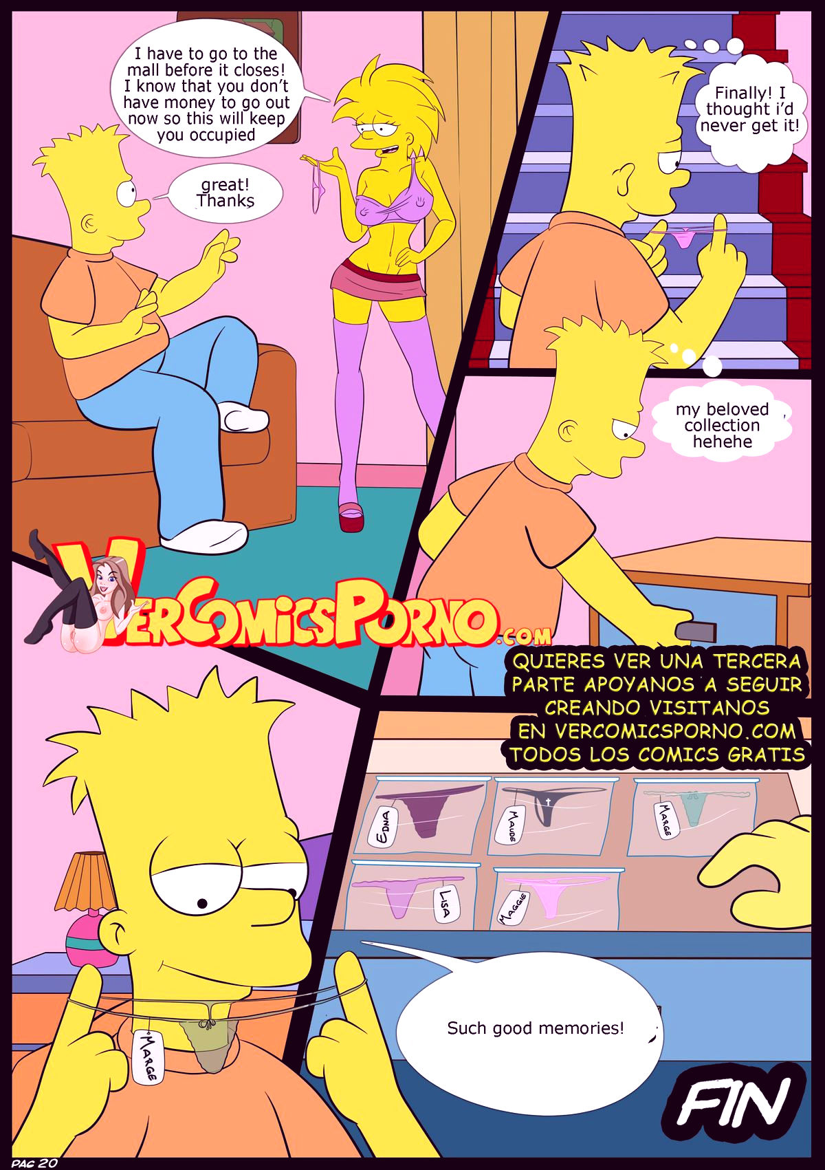 The simpsons old habits 2 porn comic picture 21
