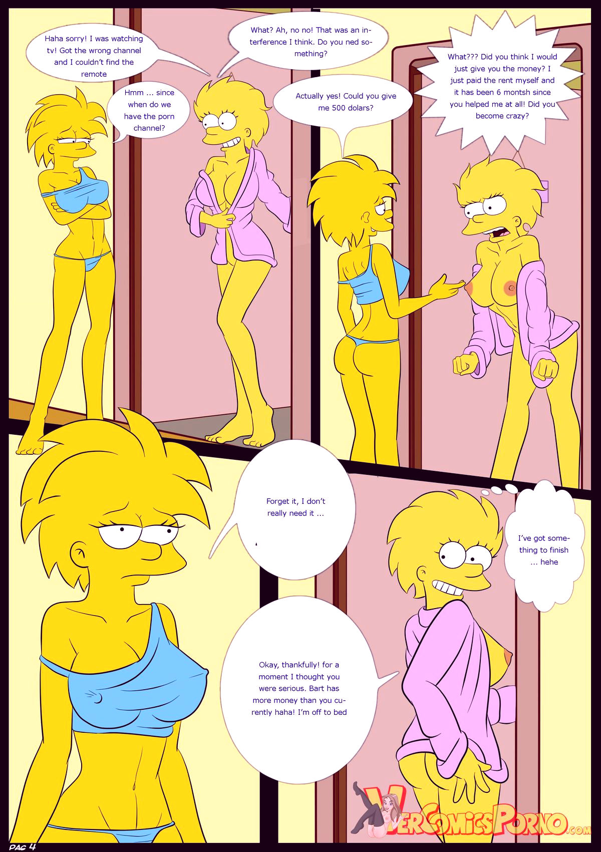 The simpsons old habits 2 porn comic picture 5