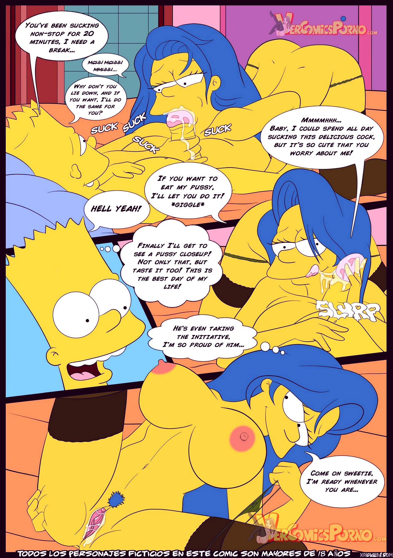 The simpsons old habits 3 porn comic picture 20