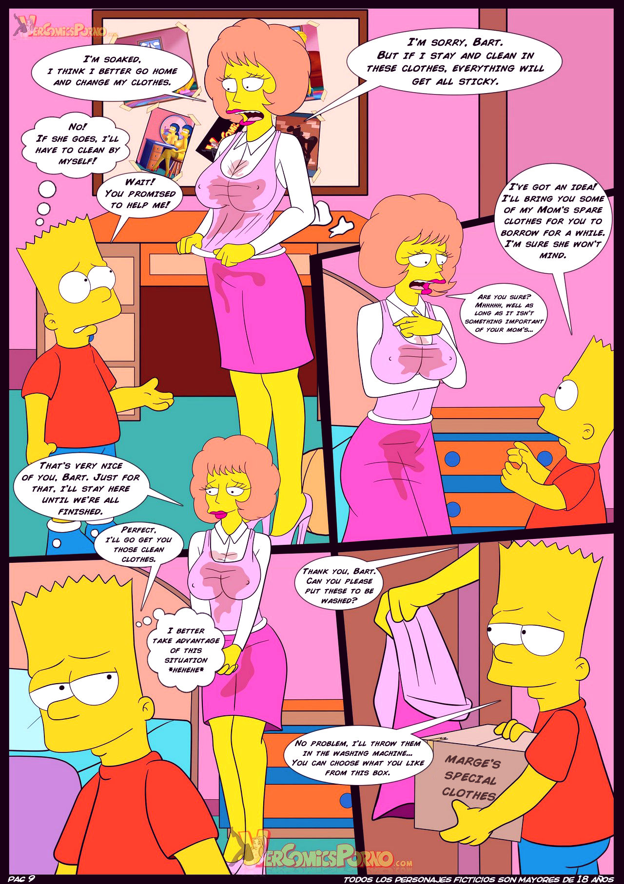 The simpsons old habits 4 an unexpected visit porn comic picture 10