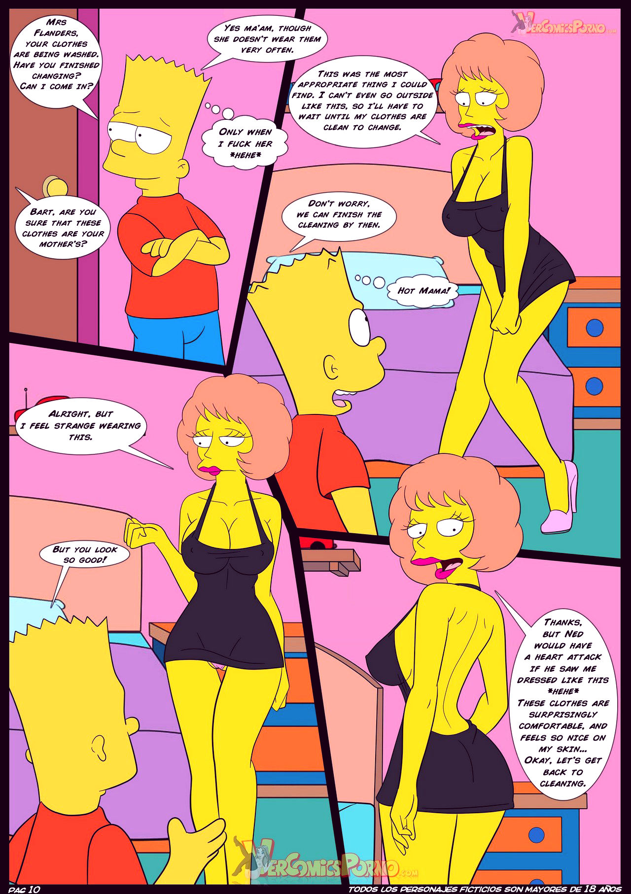 The simpsons old habits 4 an unexpected visit porn comic picture 11