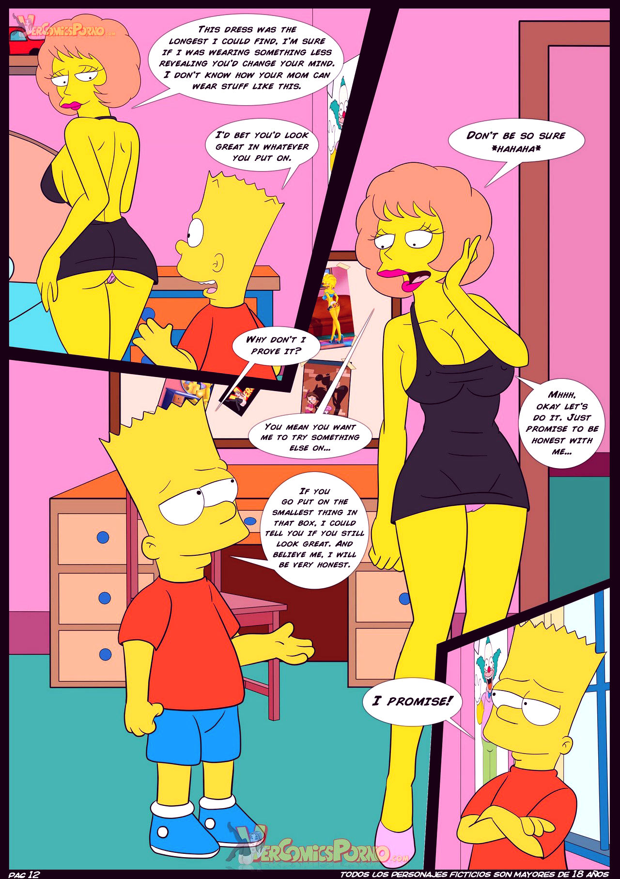 The simpsons old habits 4 an unexpected visit porn comic picture 13