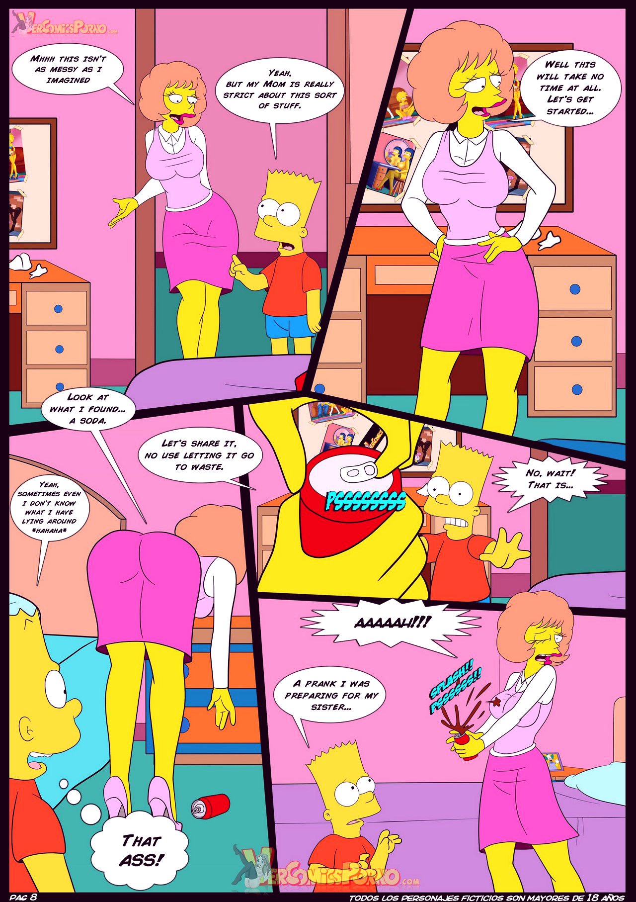 The simpsons old habits 4 an unexpected visit porn comic picture 9