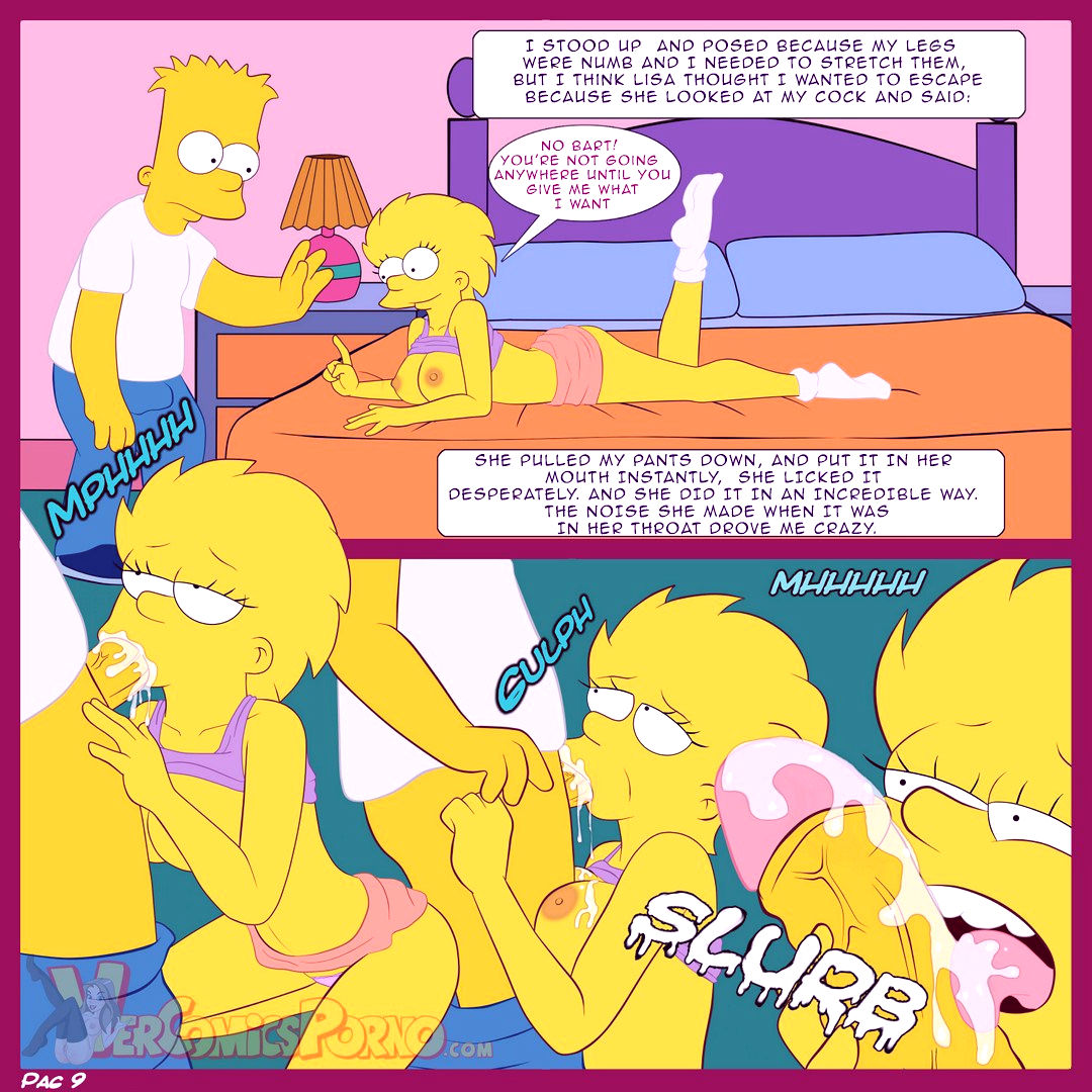 The simpsons old habits porn comic picture 10