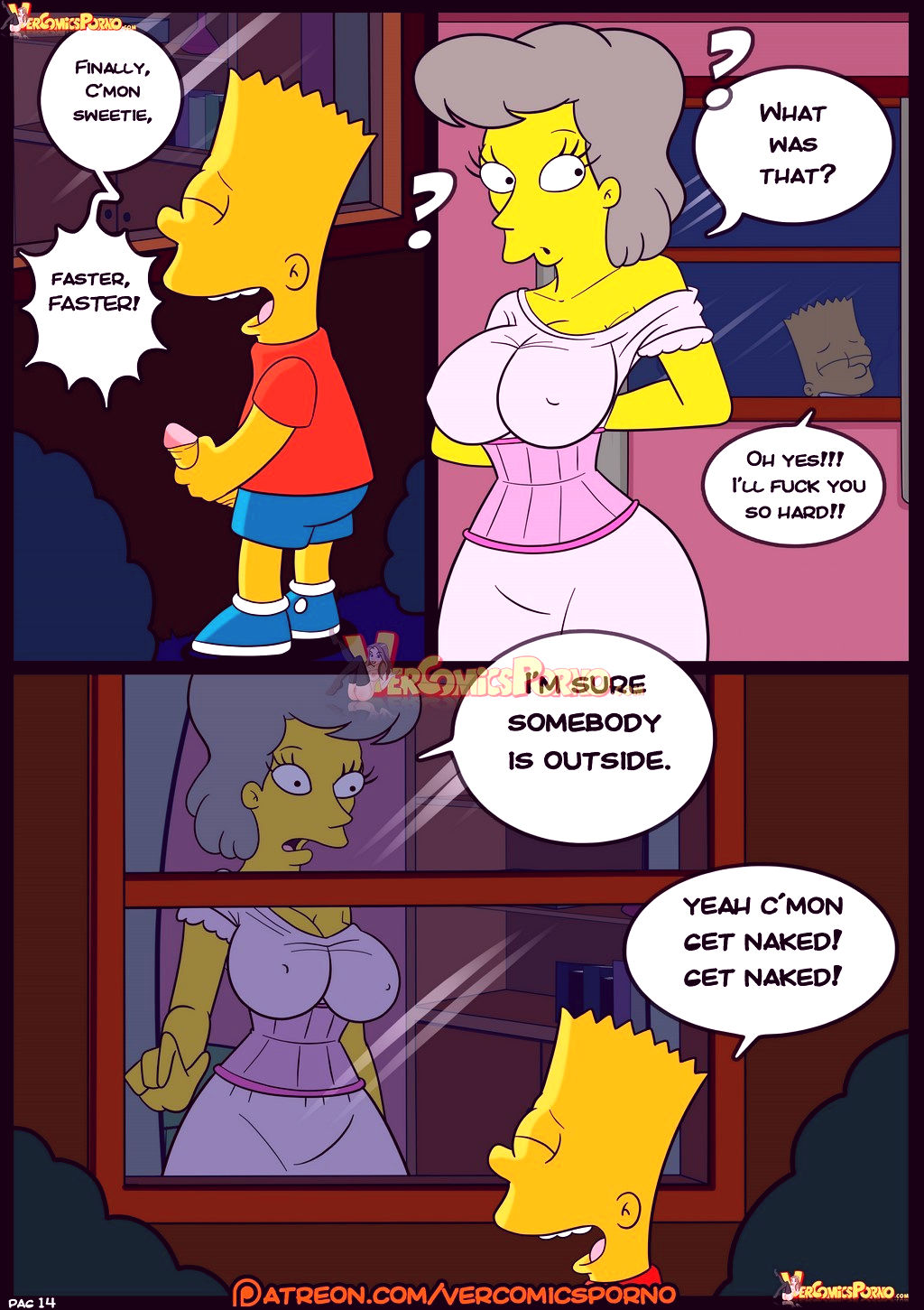 The simpsons old habits 8 porn comic picture 15