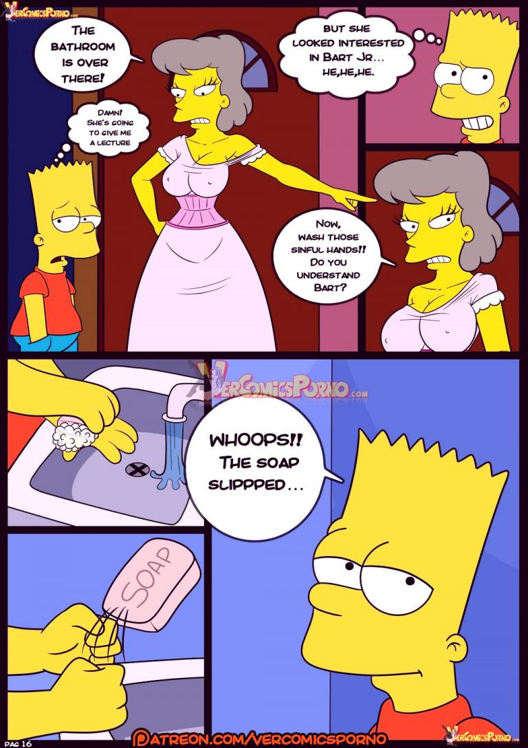The simpsons old habits 8 porn comic picture 17