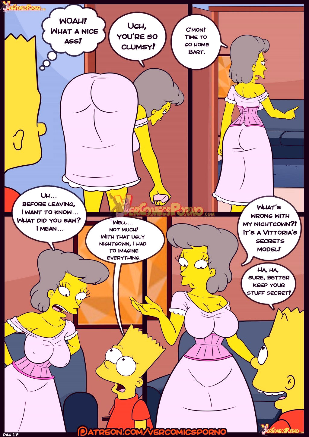 The simpsons old habits 8 porn comic picture 18
