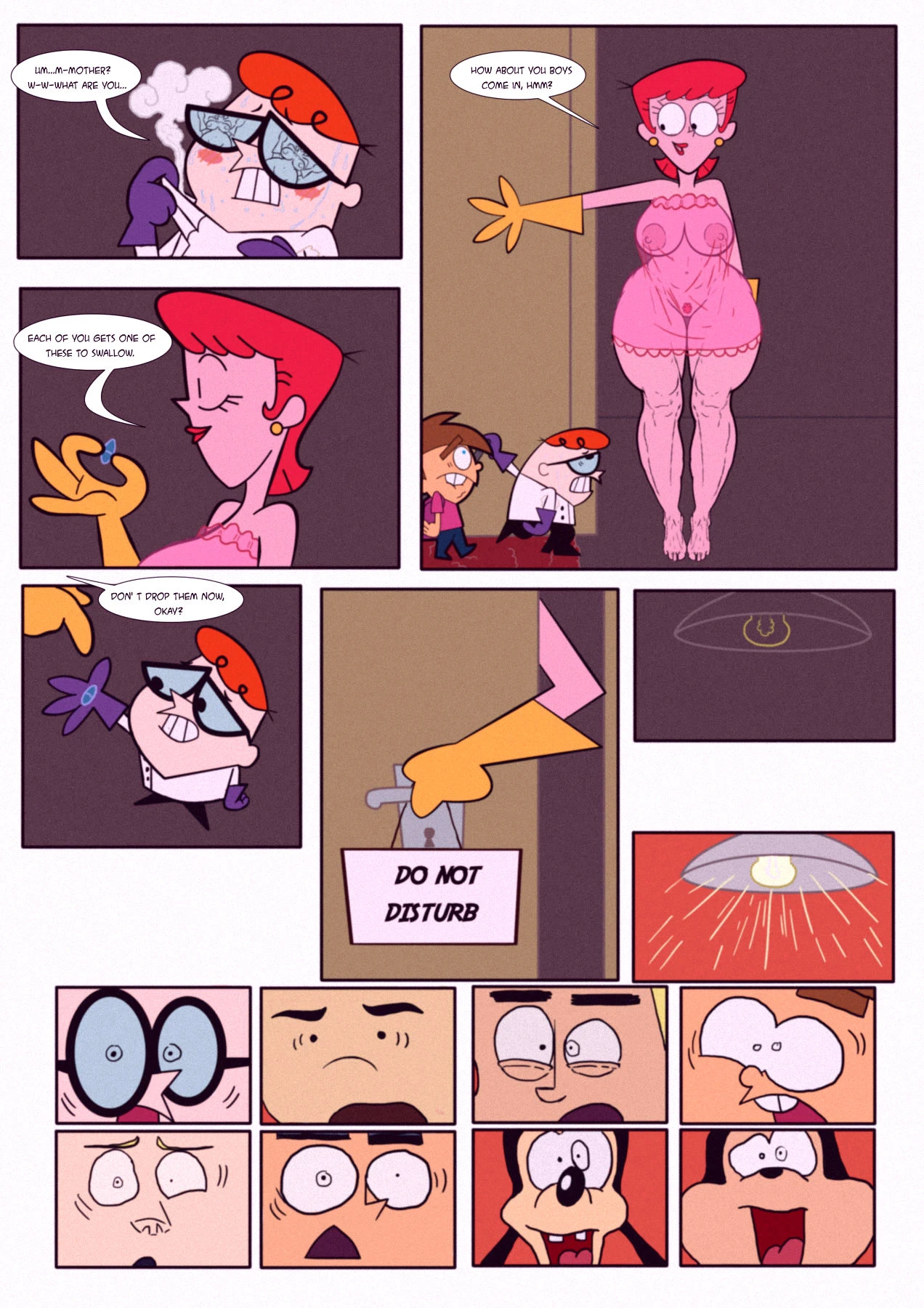 The ultimate milf orgy porn comic picture 11