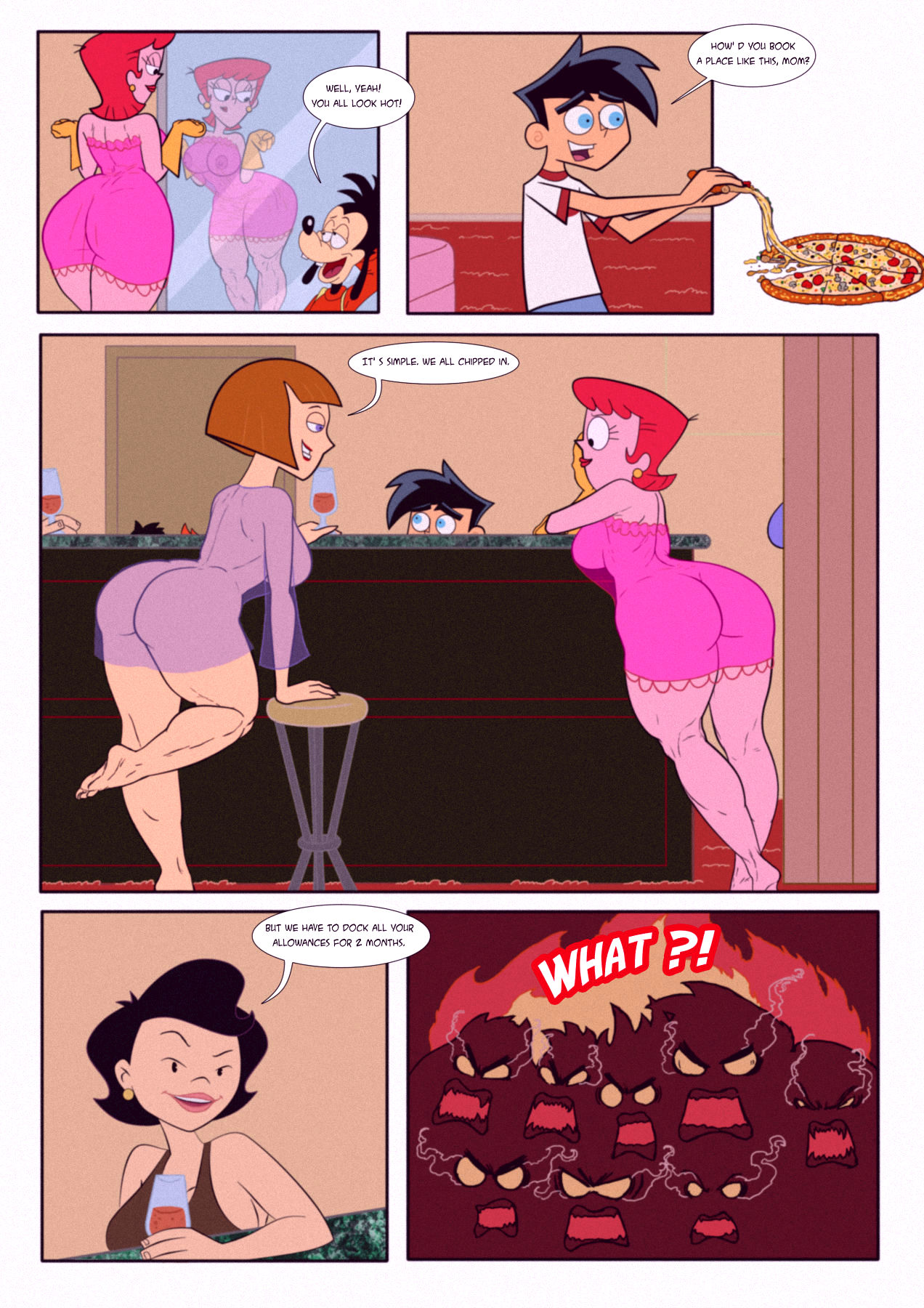 The ultimate milf orgy porn comic picture 13