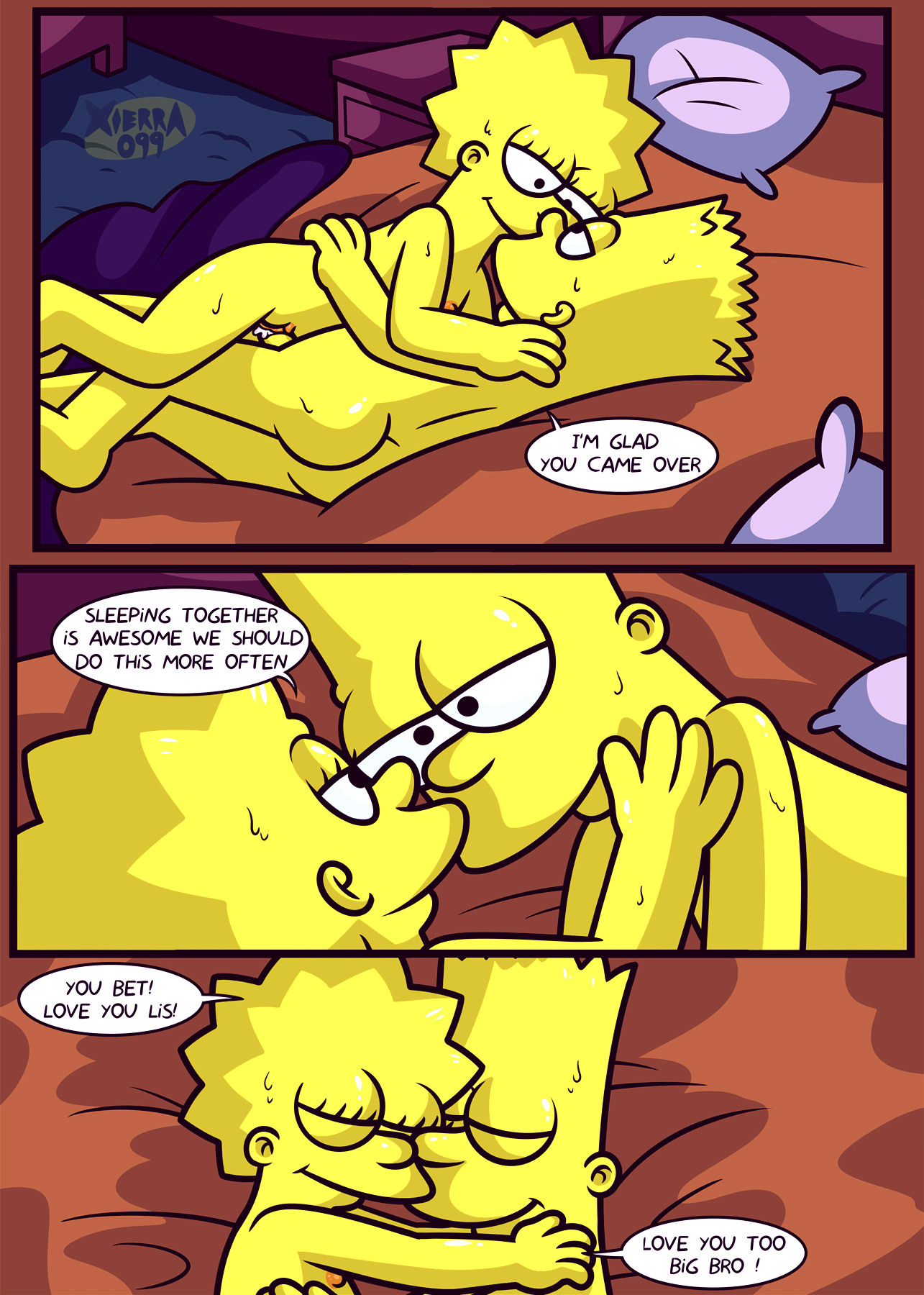 The not so treehouse of horror porn comic picture 11