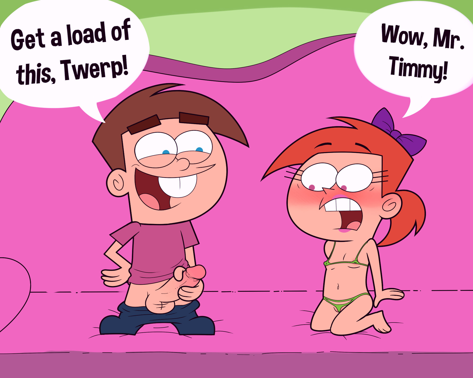 Timmy and loli vicky porn comic picture 1