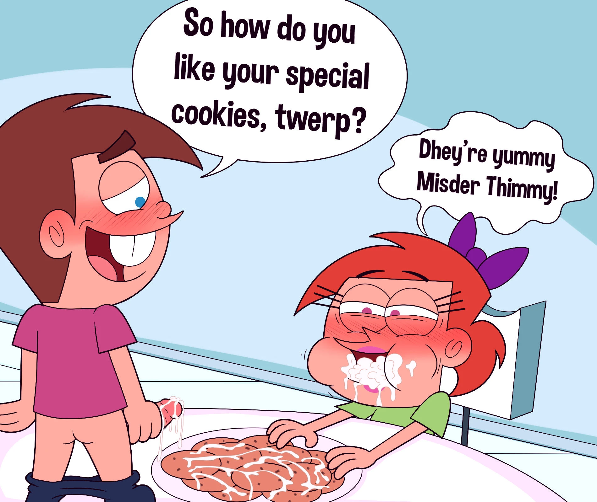 Timmy and loli vicky porn comic picture 13