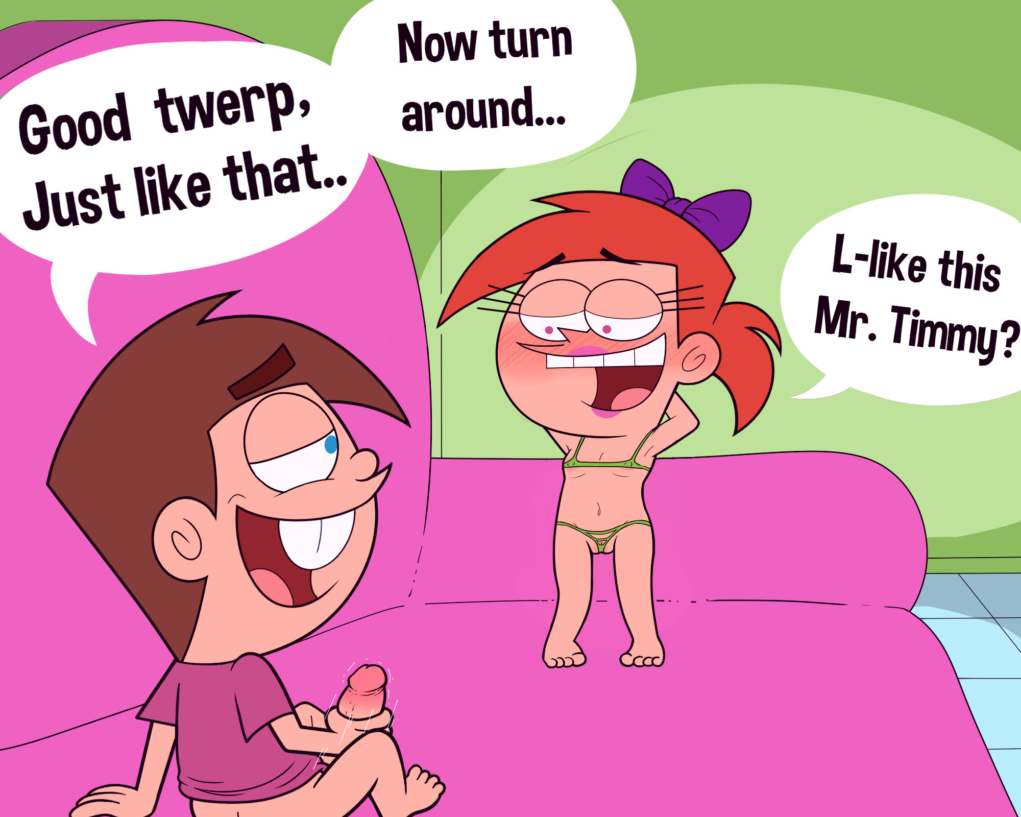 Timmy and loli vicky porn comic picture 2