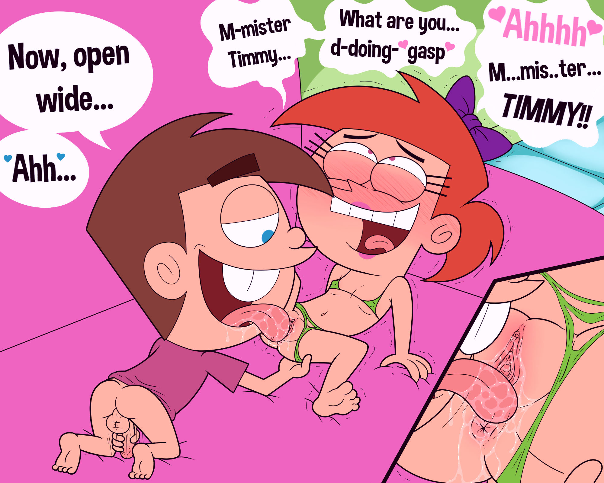 Timmy and loli vicky porn comic picture 4