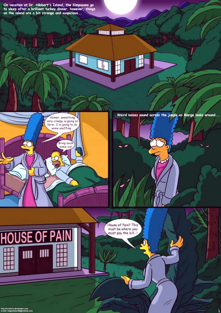 Treehouse of horror 1 porn comic picture 2