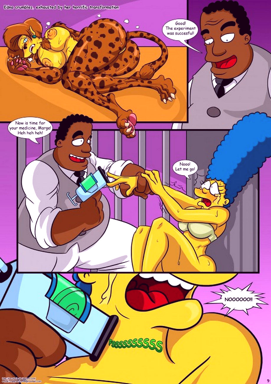 Treehouse of horror 1 porn comic picture 9