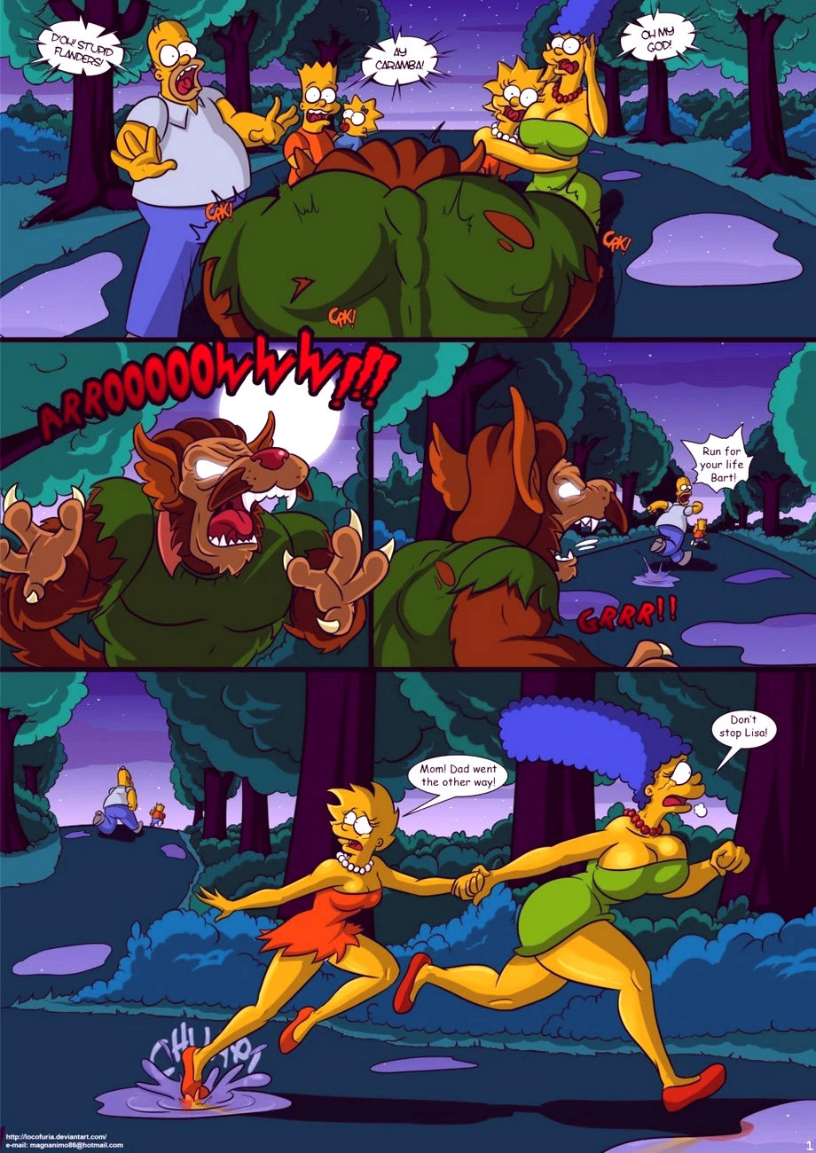 Treehouse of horror 2 porn comic picture 2