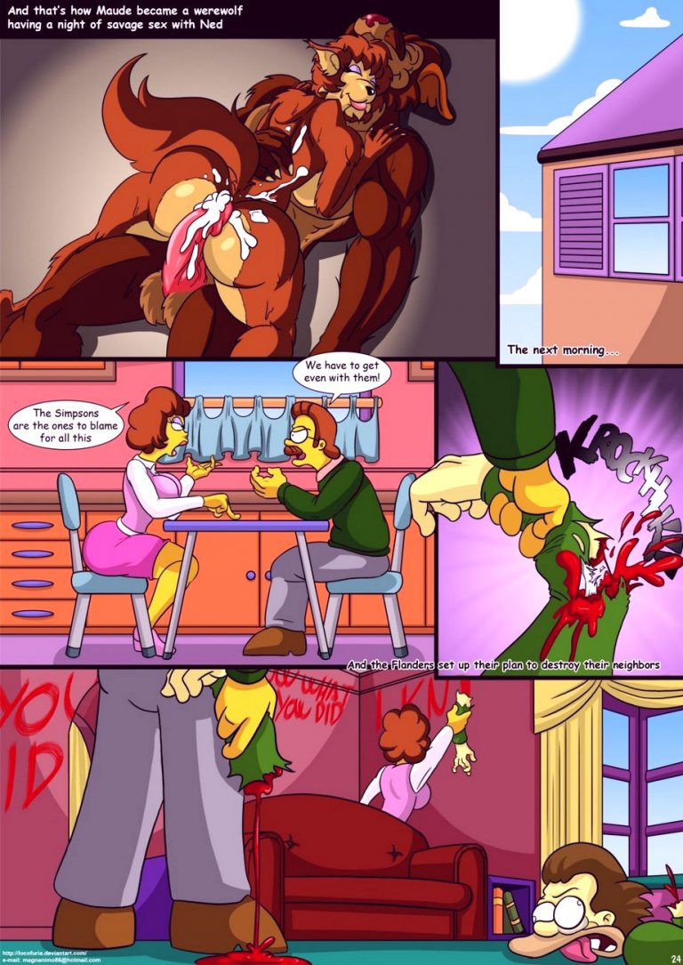 Treehouse of horror 2 porn comic picture 25