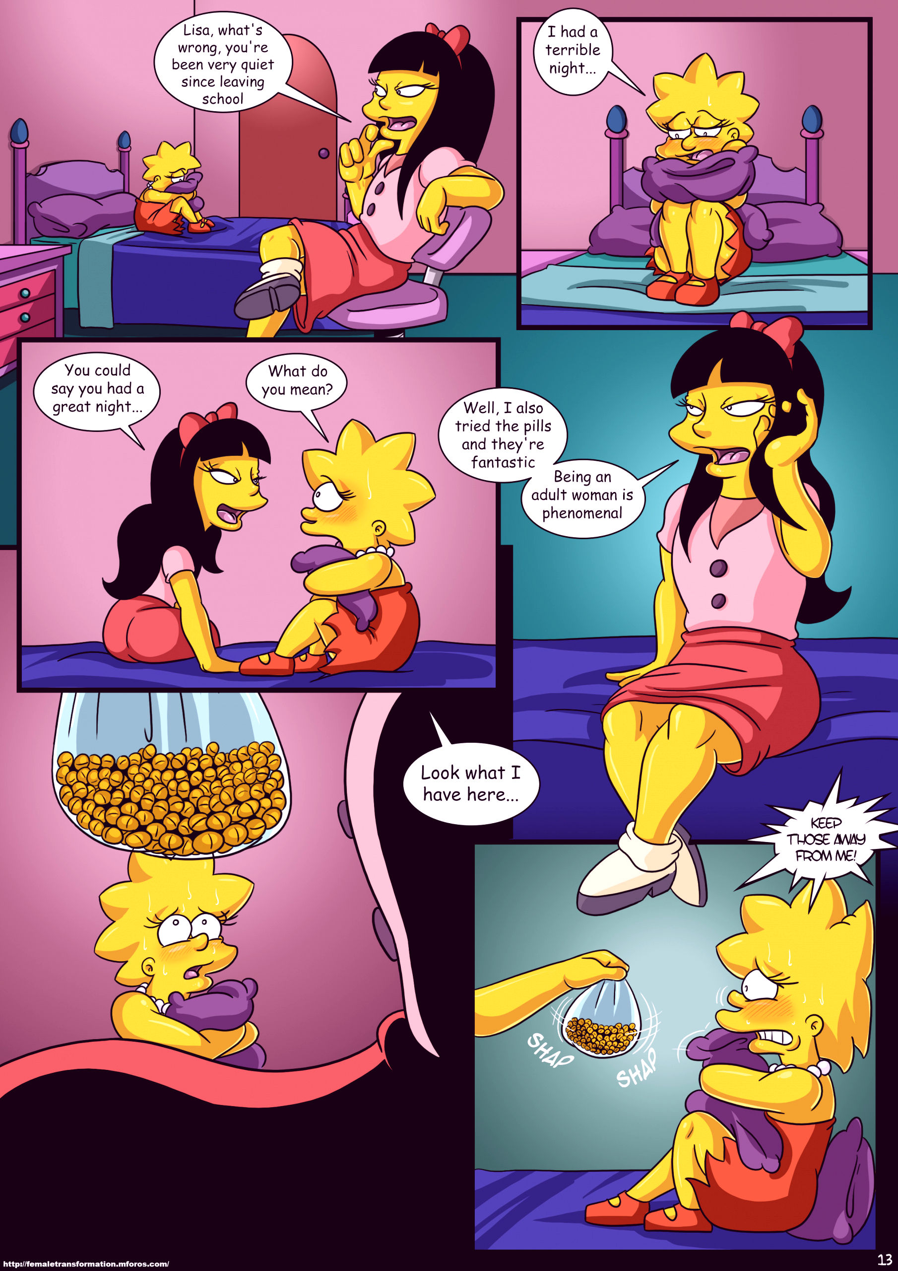 Treehouse of horror 3 porn comic picture 14