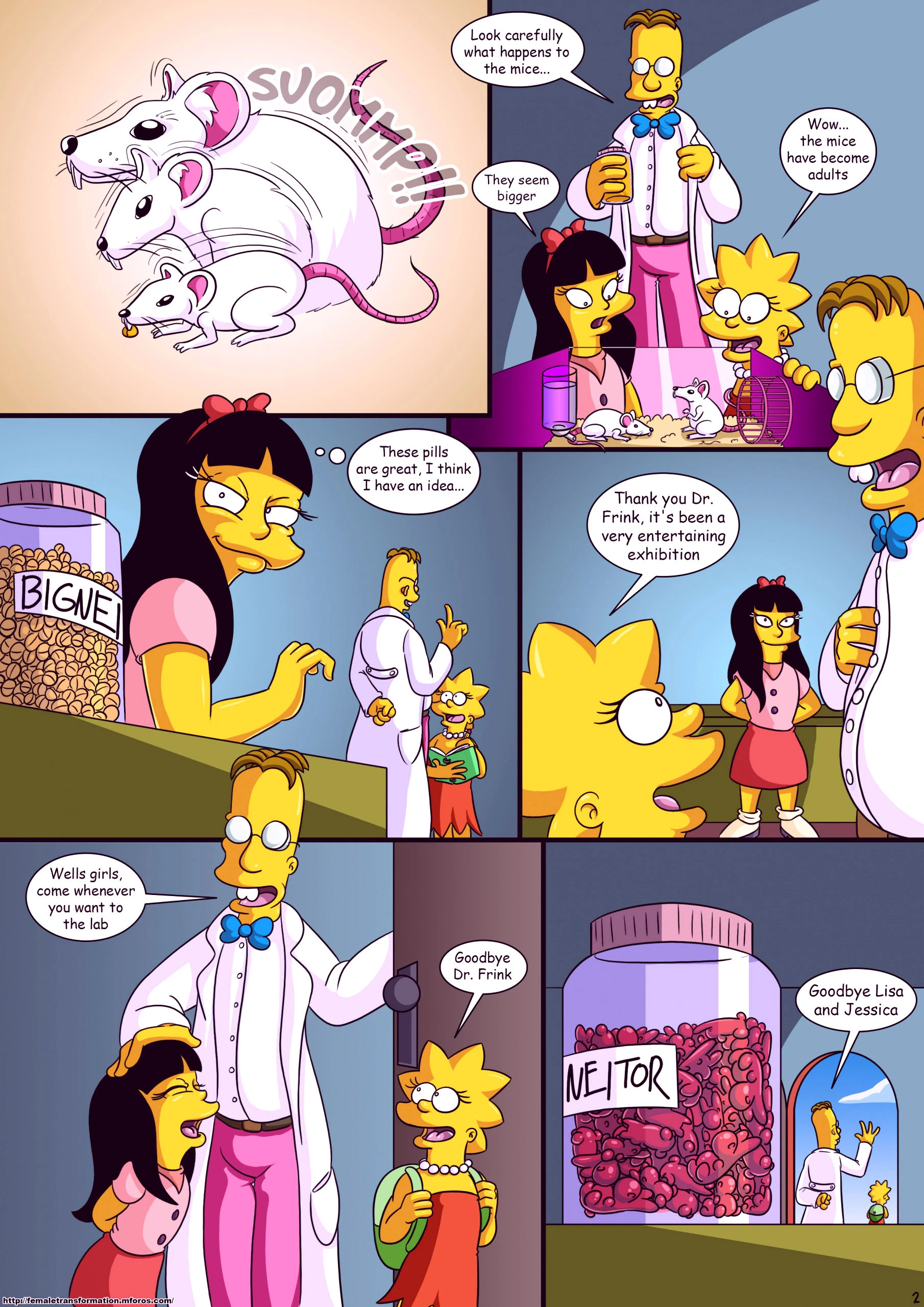 Treehouse of horror 3 porn comic picture 3