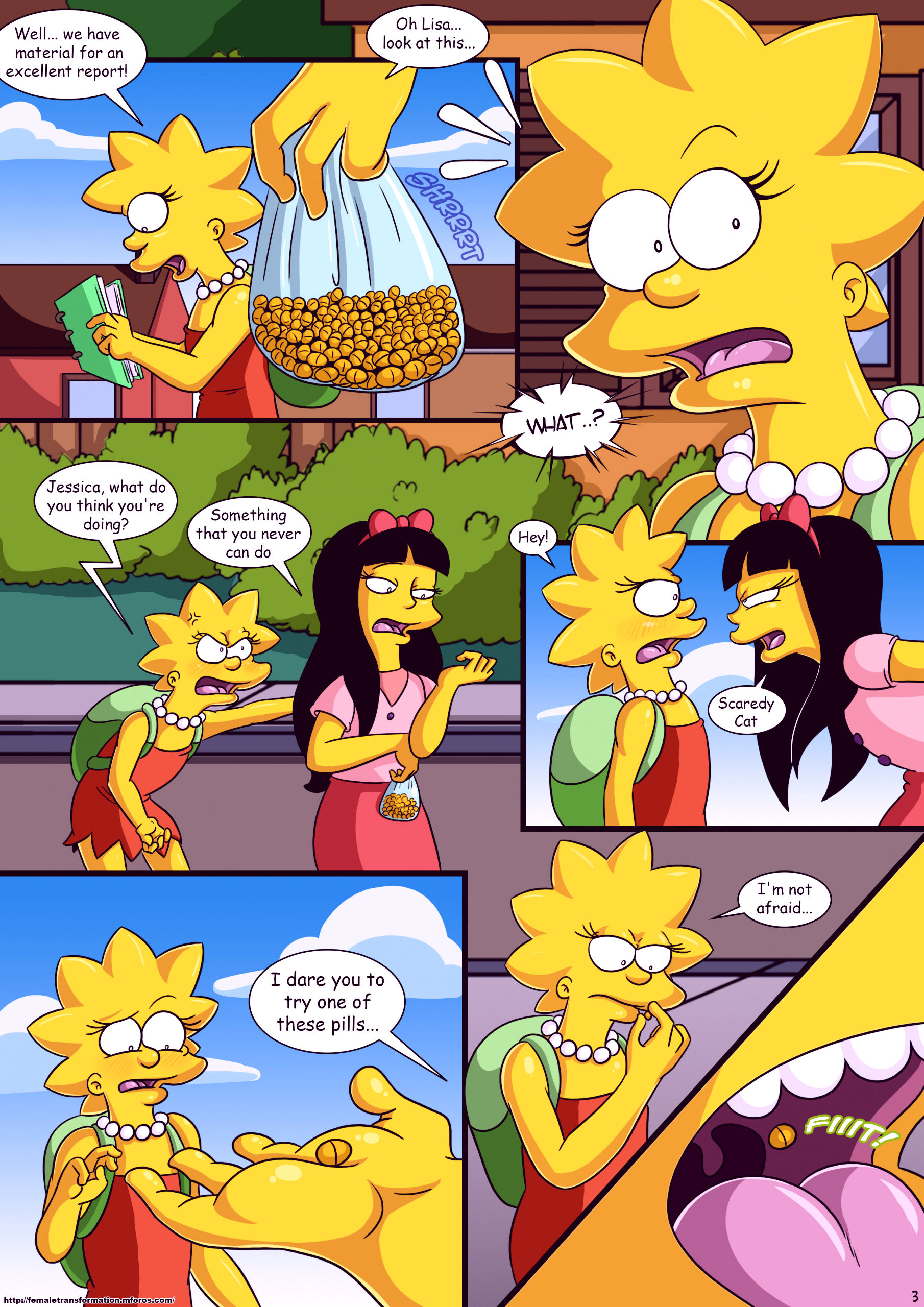 Treehouse of horror 3 porn comic picture 4