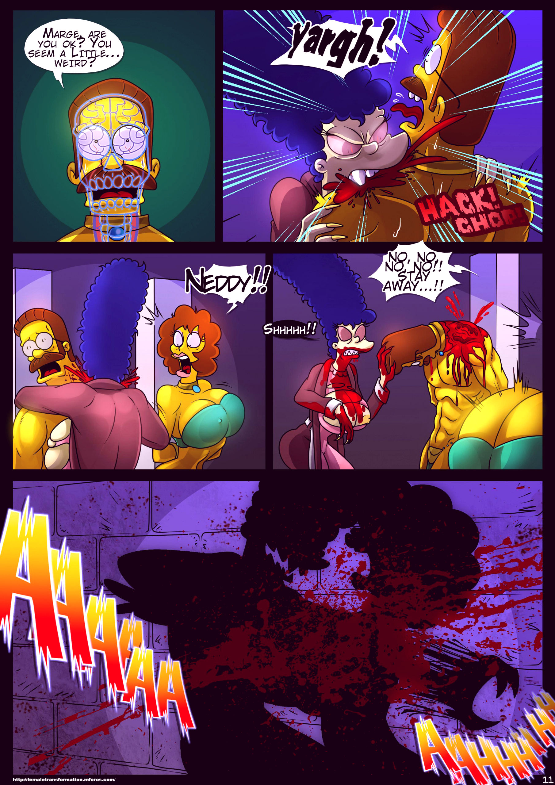 Treehouse of horror 4 porn comic picture 12