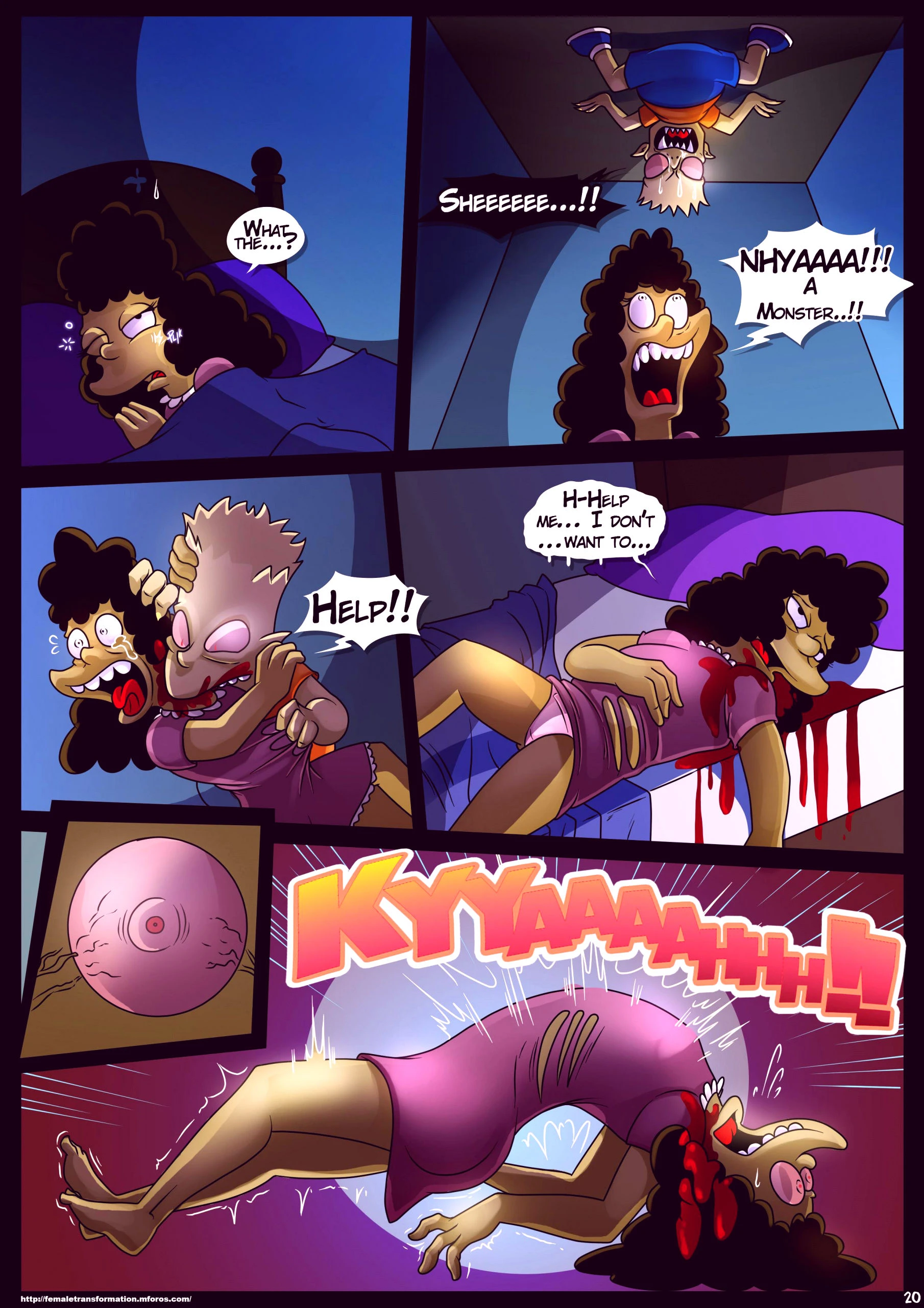 Treehouse of horror 4 porn comic picture 21