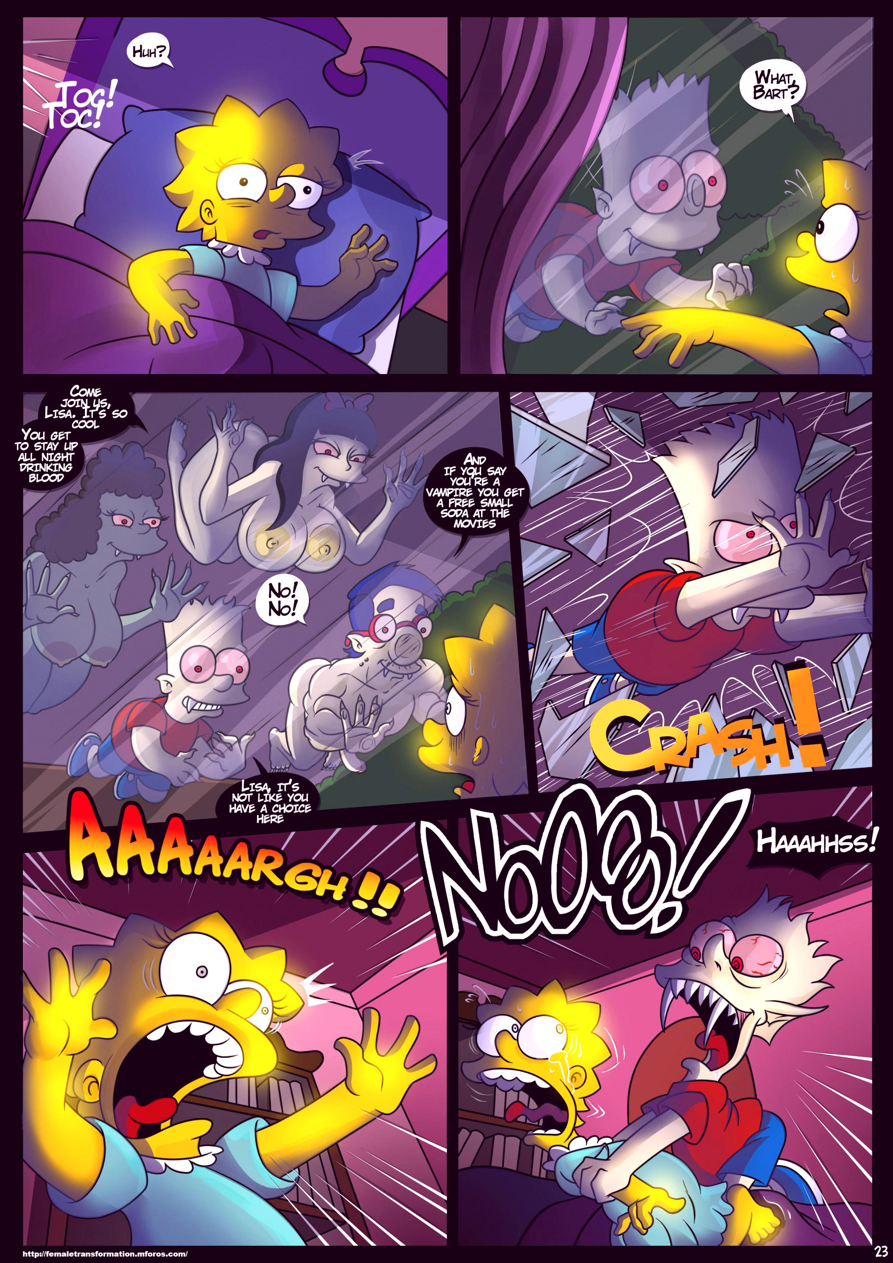 Treehouse of horror 4 porn comic picture 24