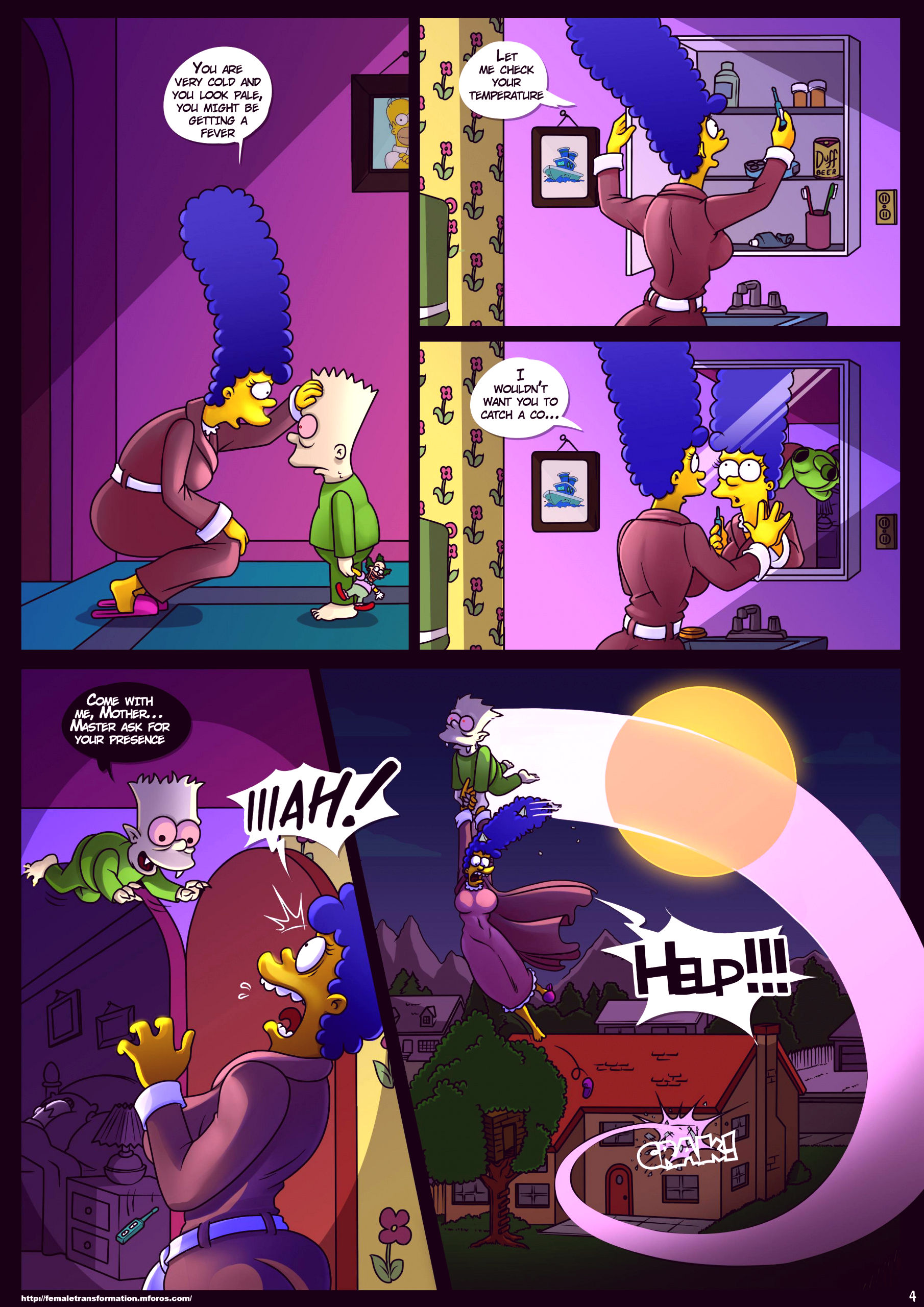 Treehouse of horror 4 porn comic picture 5