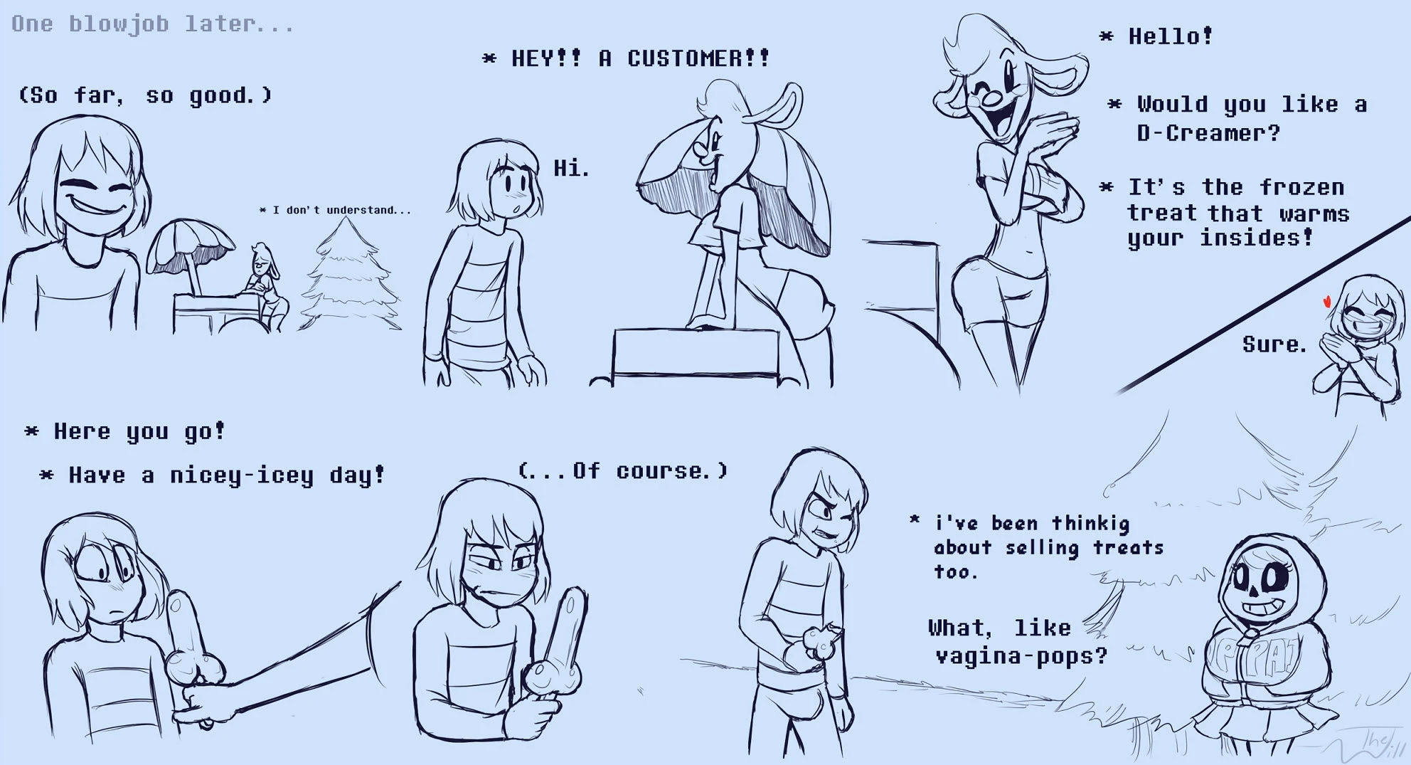 Underhertail monster girledition 2 porn comic picture 12