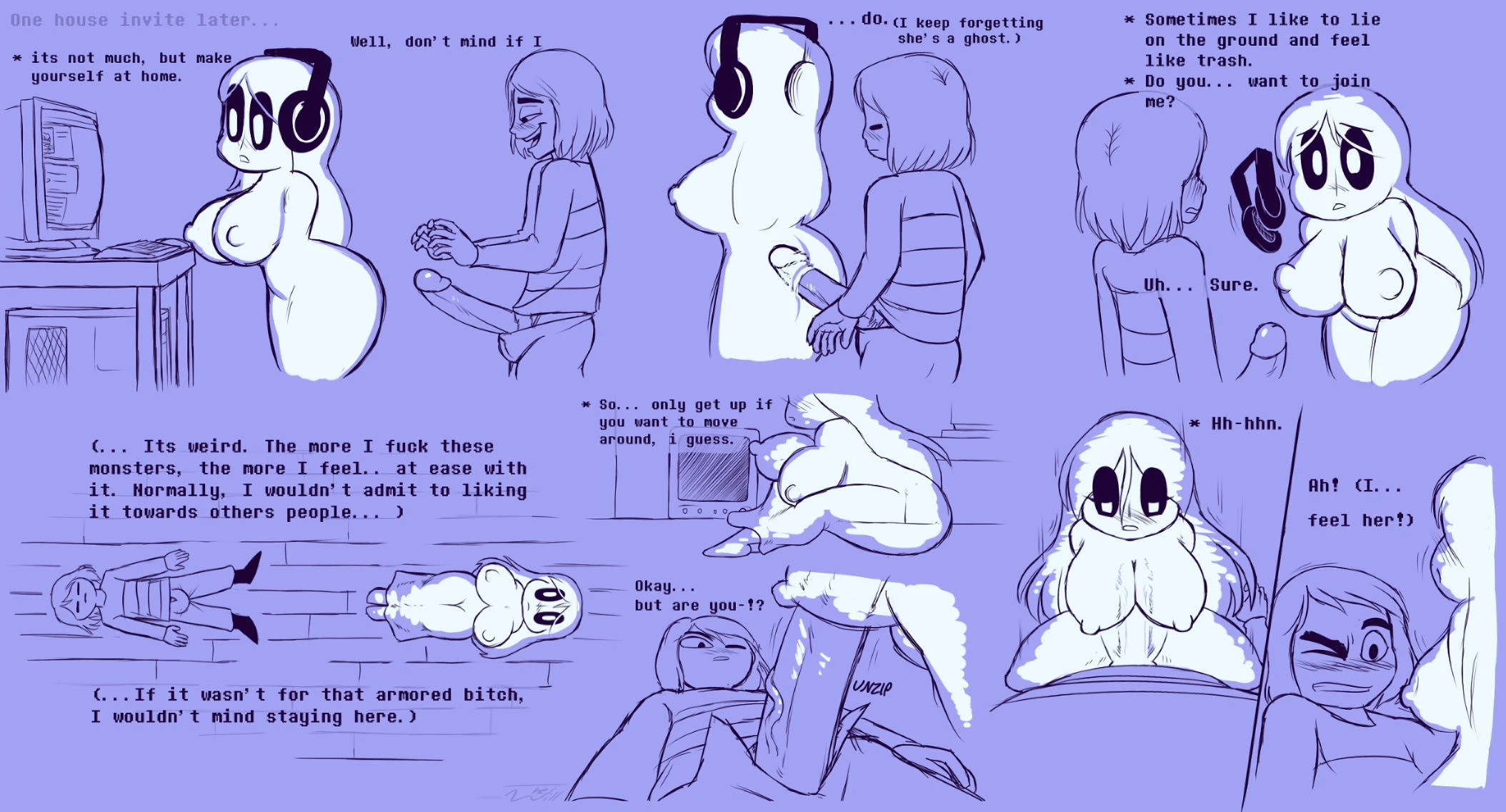 Underhertail monster girledition 3 porn comic picture 10
