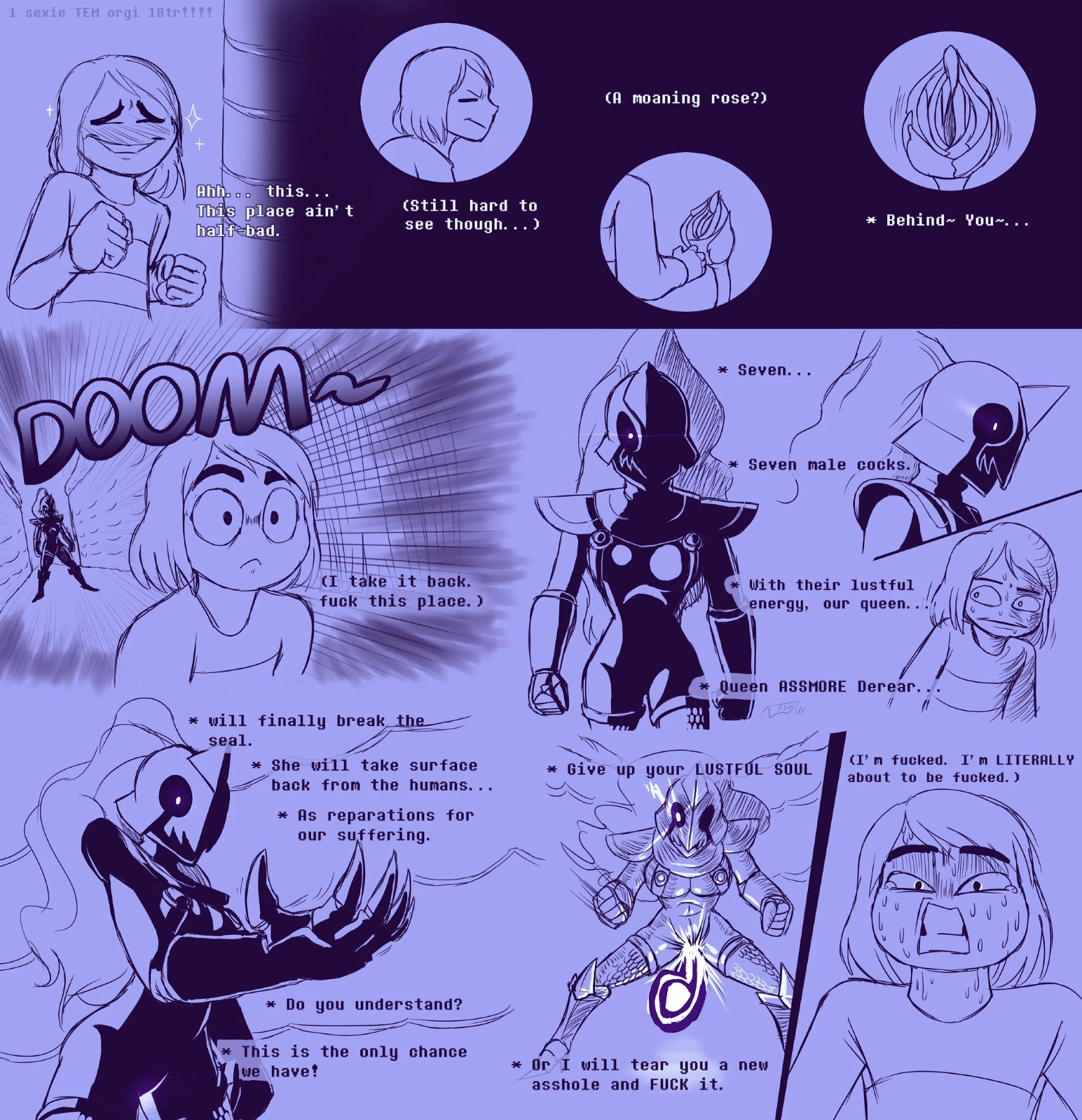 Underhertail monster girledition 3 porn comic picture 14