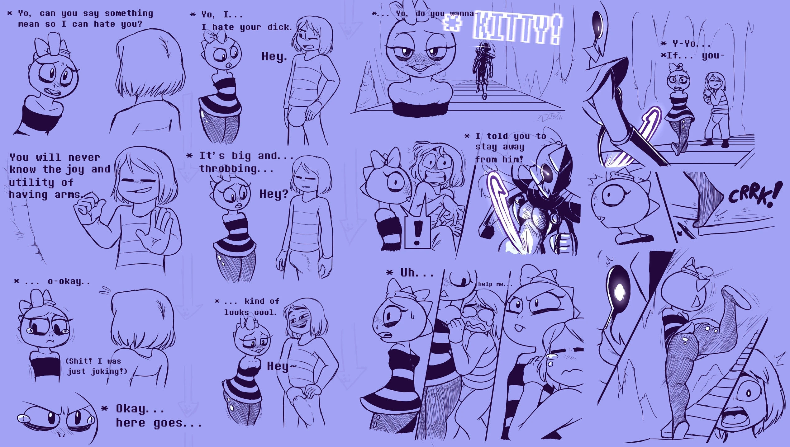 Underhertail monster girledition 3 porn comic picture 17