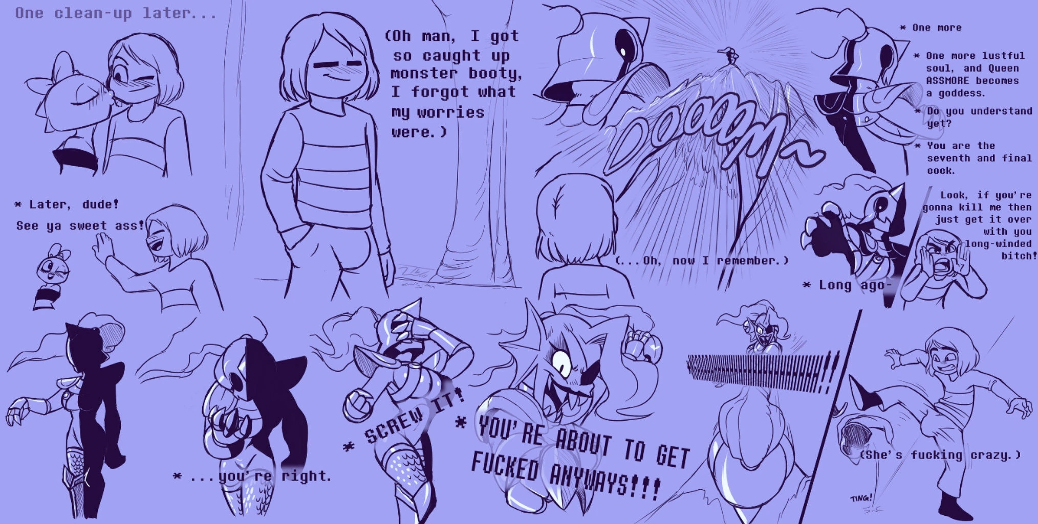 Underhertail monster girledition 3 porn comic picture 21