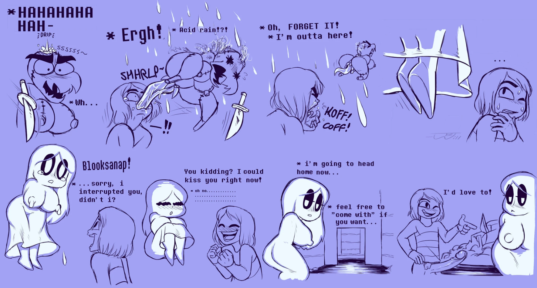 Underhertail monster girledition 3 porn comic picture 9