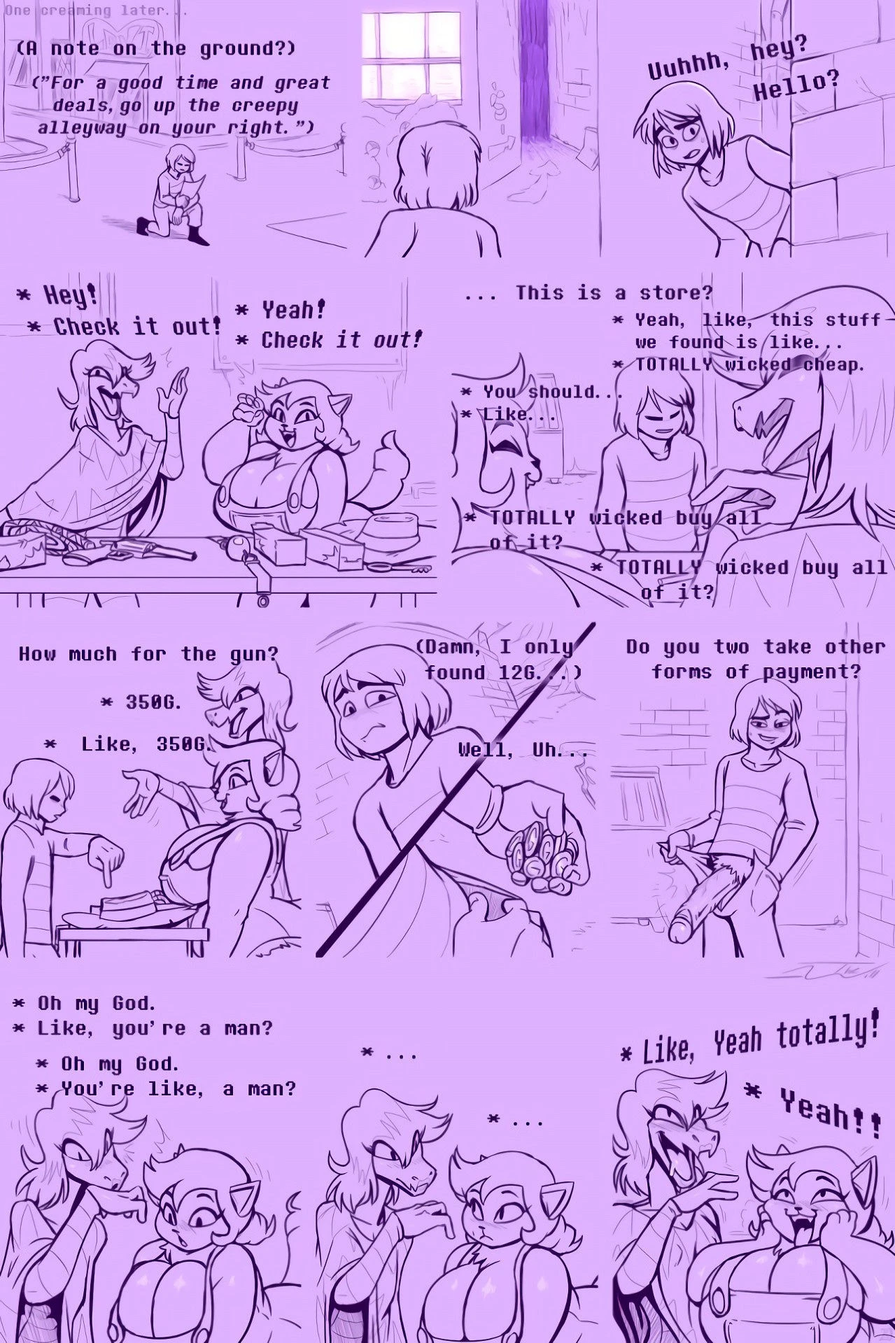 Underhertail monster girledition 5 porn comic picture 22