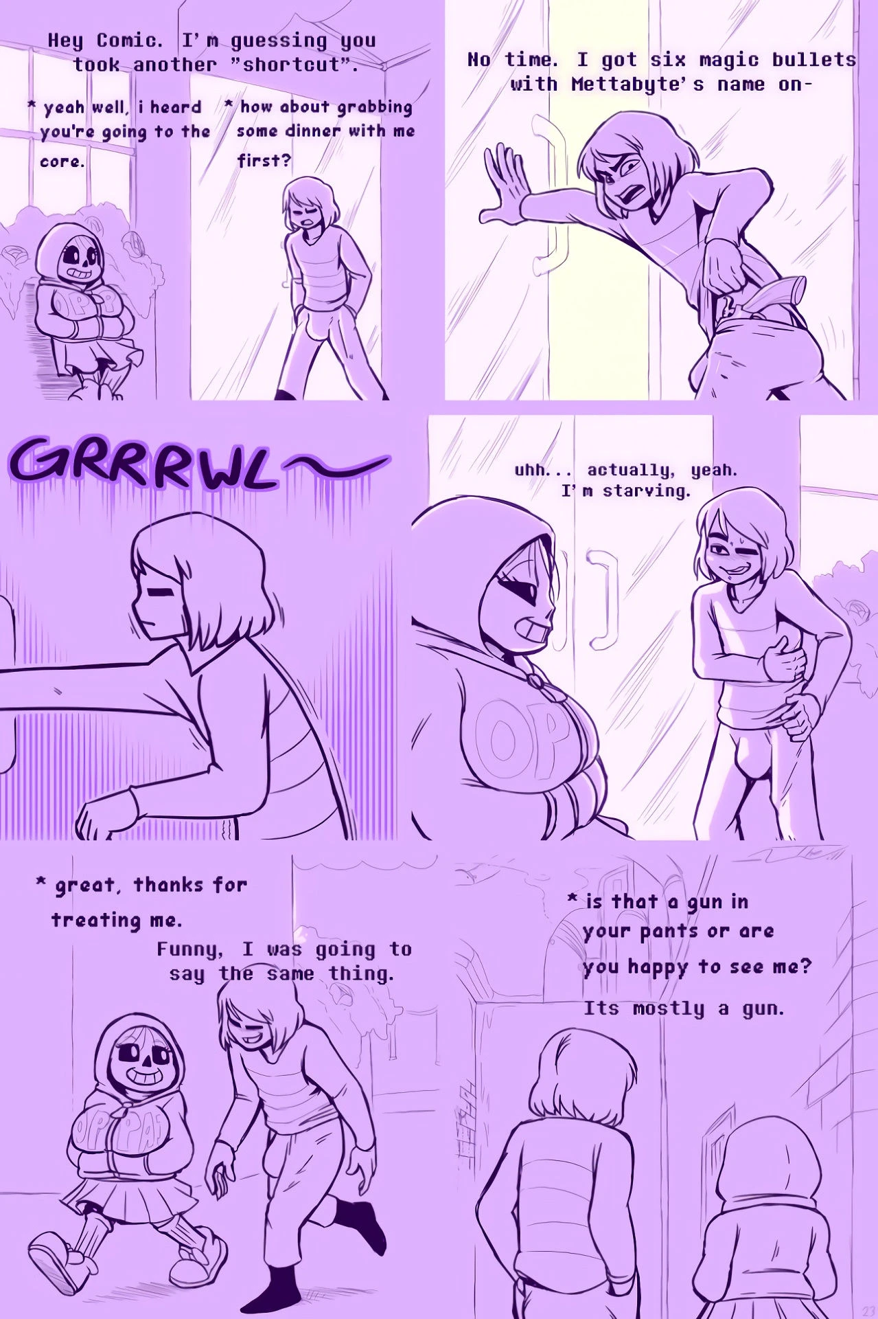Underhertail monster girledition 5 porn comic picture 25