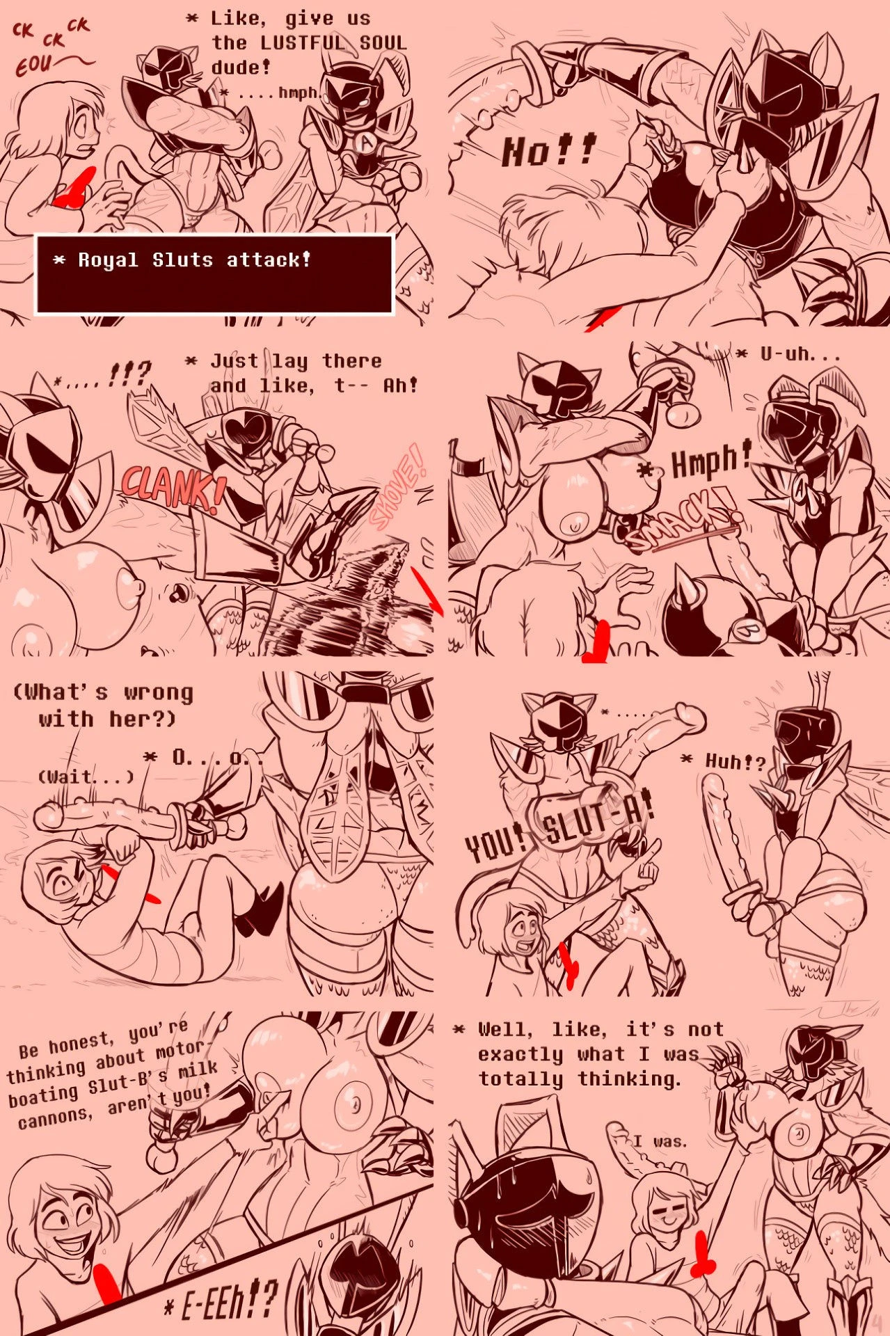 Underhertail monster girledition 5 porn comic picture 5