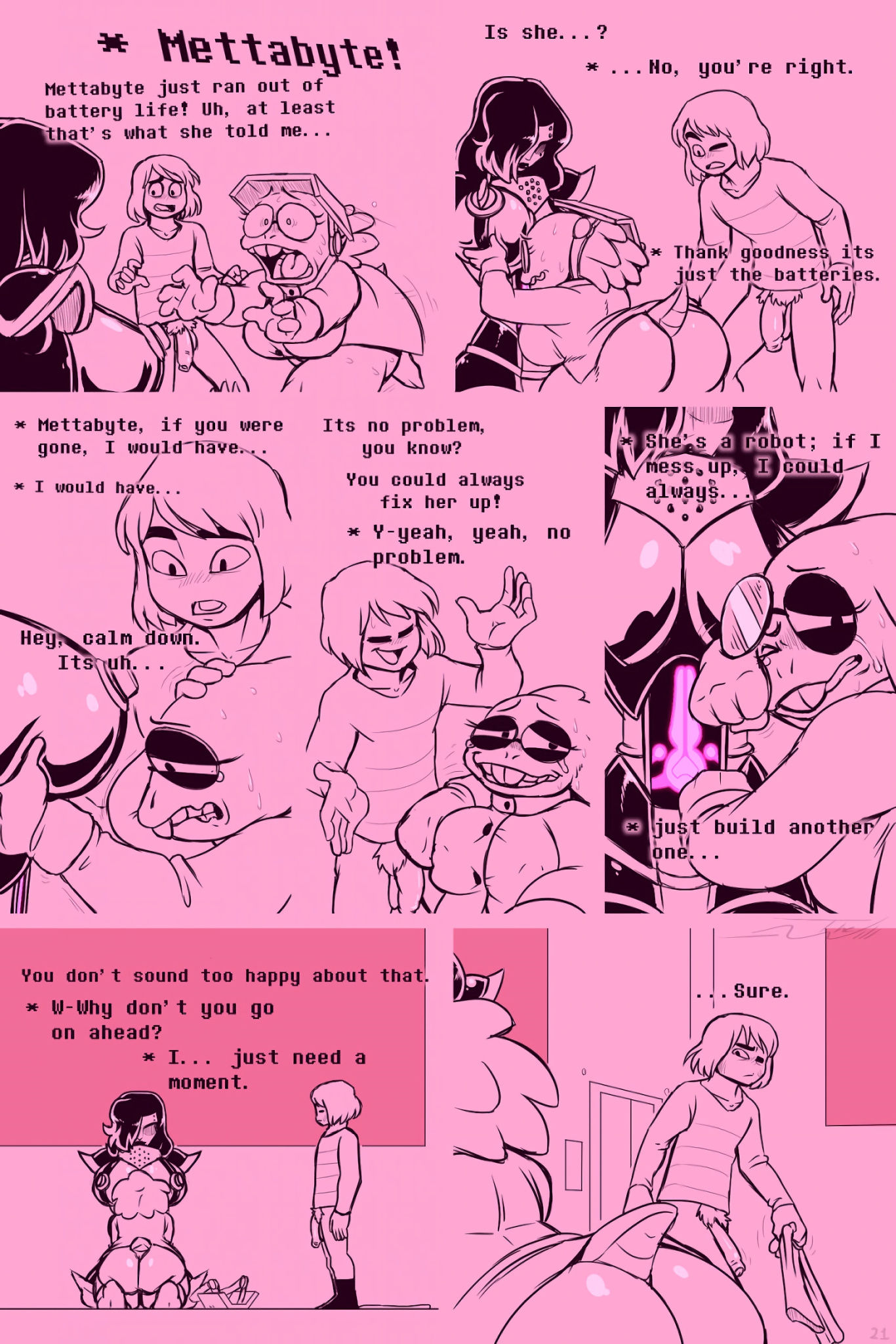 Underhertail monster girledition 6 porn comic picture 22