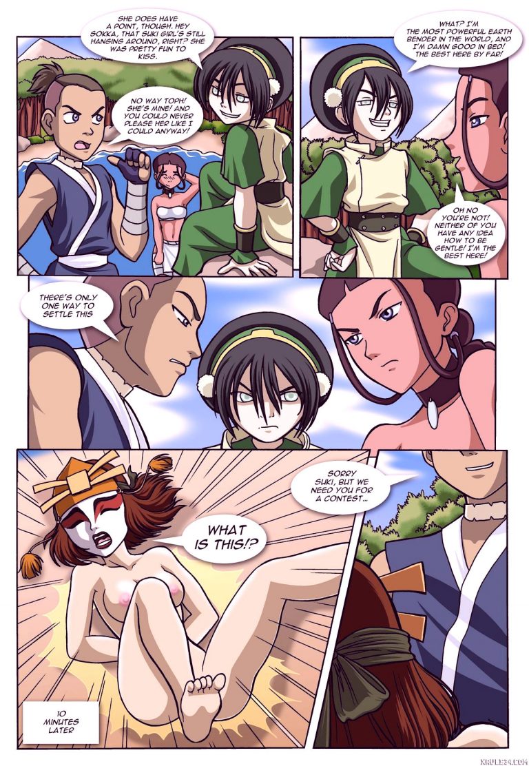 Avatar the last jizzbender porn comic picture 3